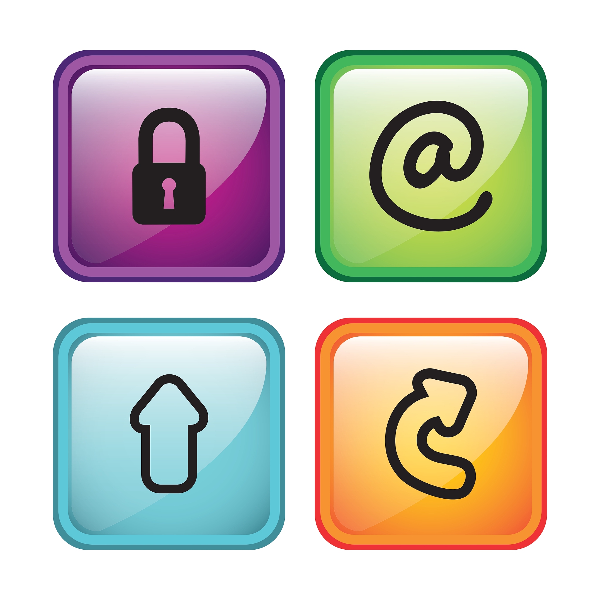 email icons