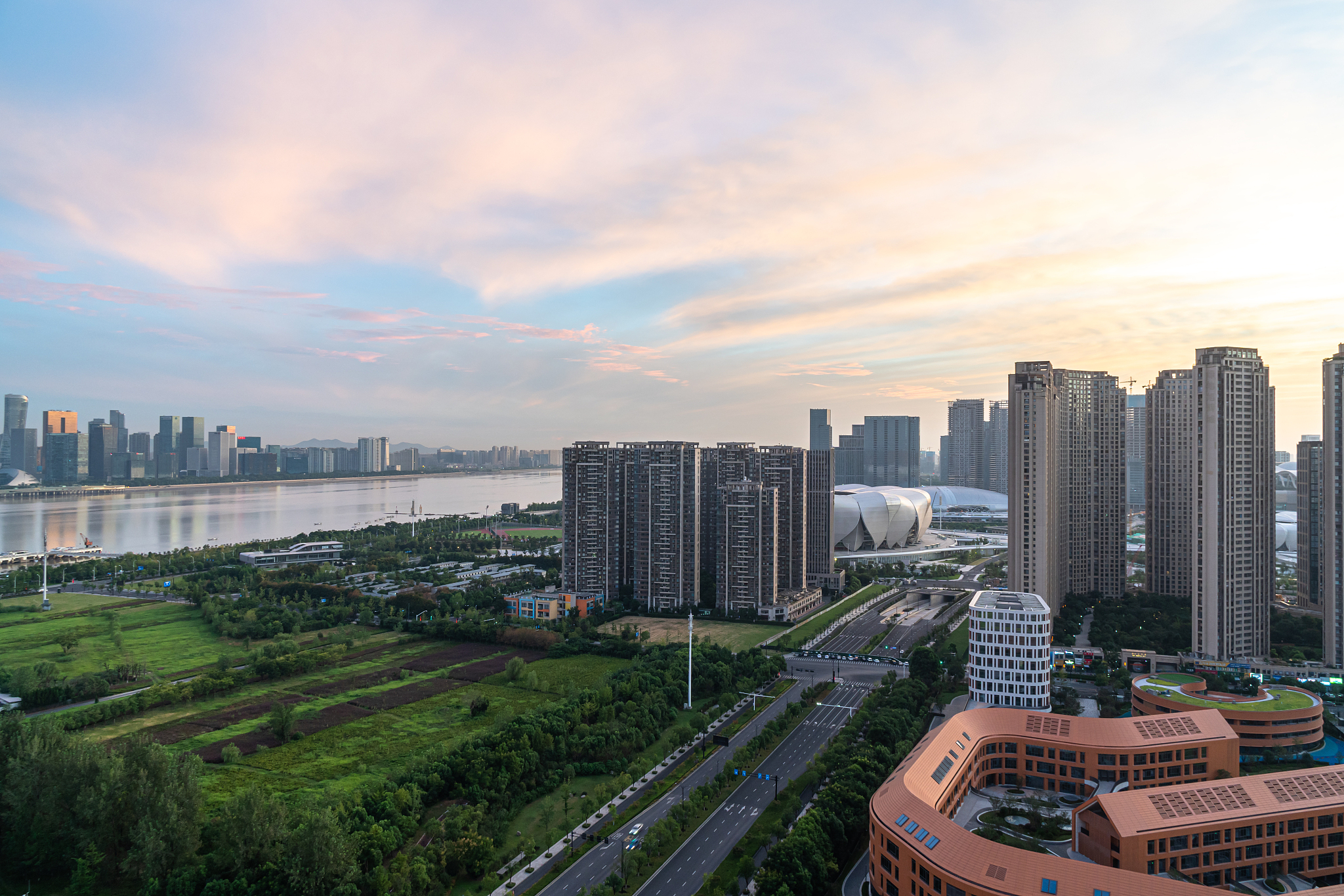 杭州城市天际线