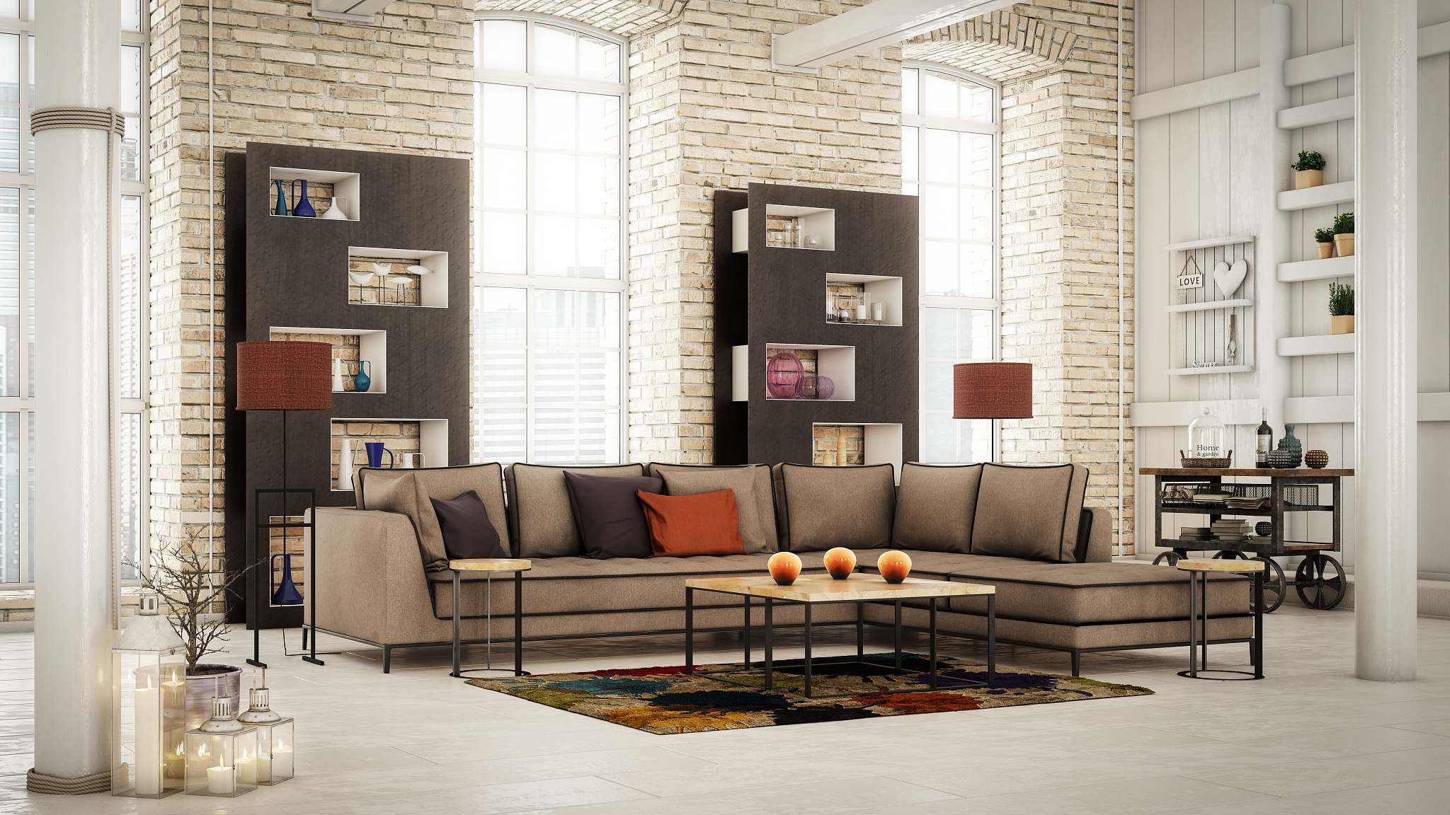 industrial loft apartment