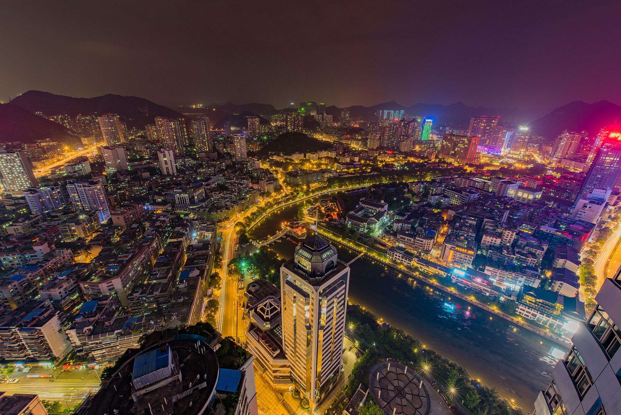 贵阳城市夜景
