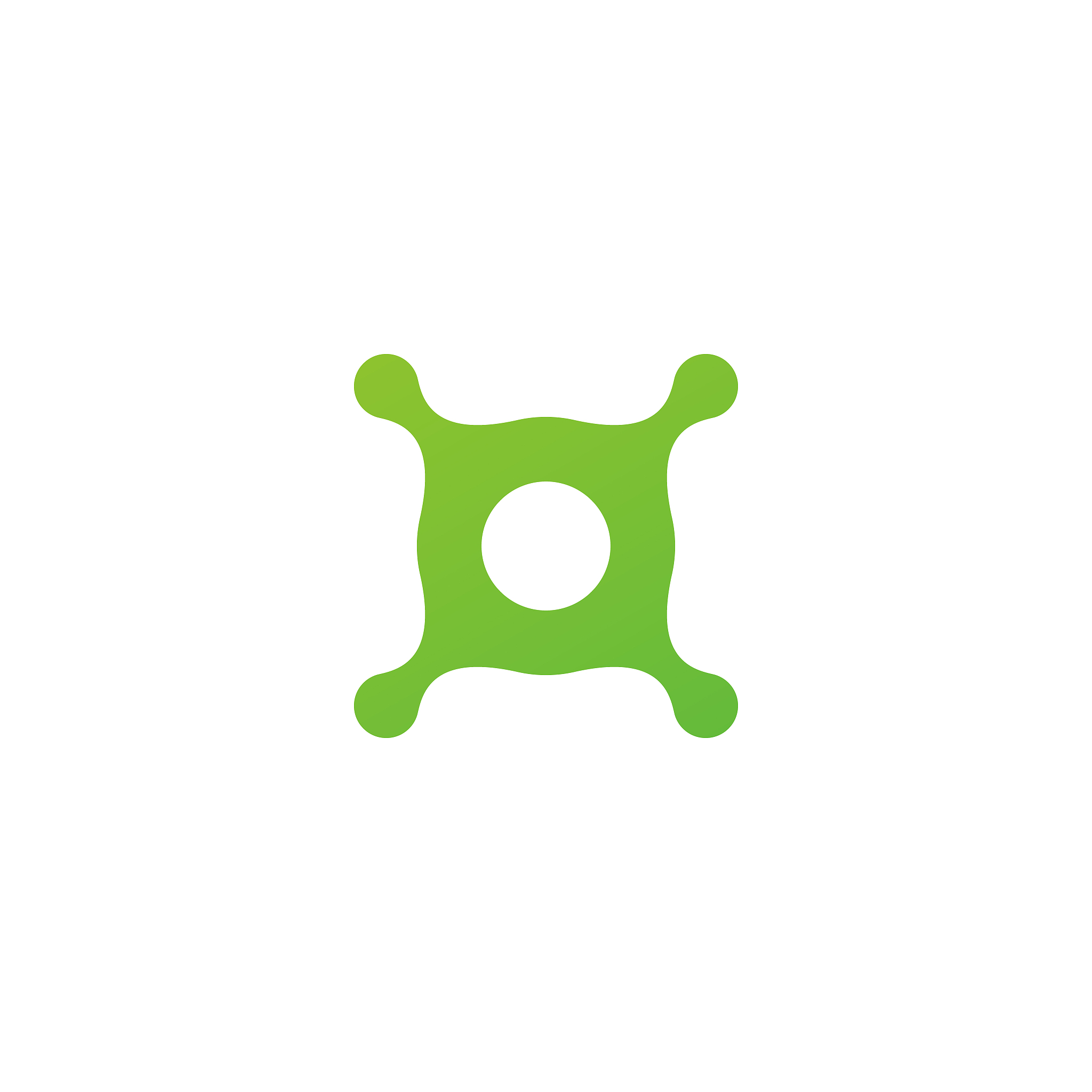 molecule nano technology lab circle logo template. unique logo d