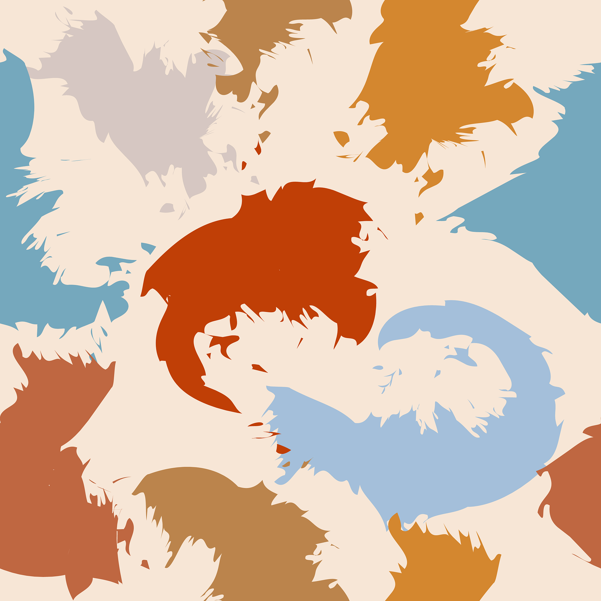 abstract vector seamless pattern