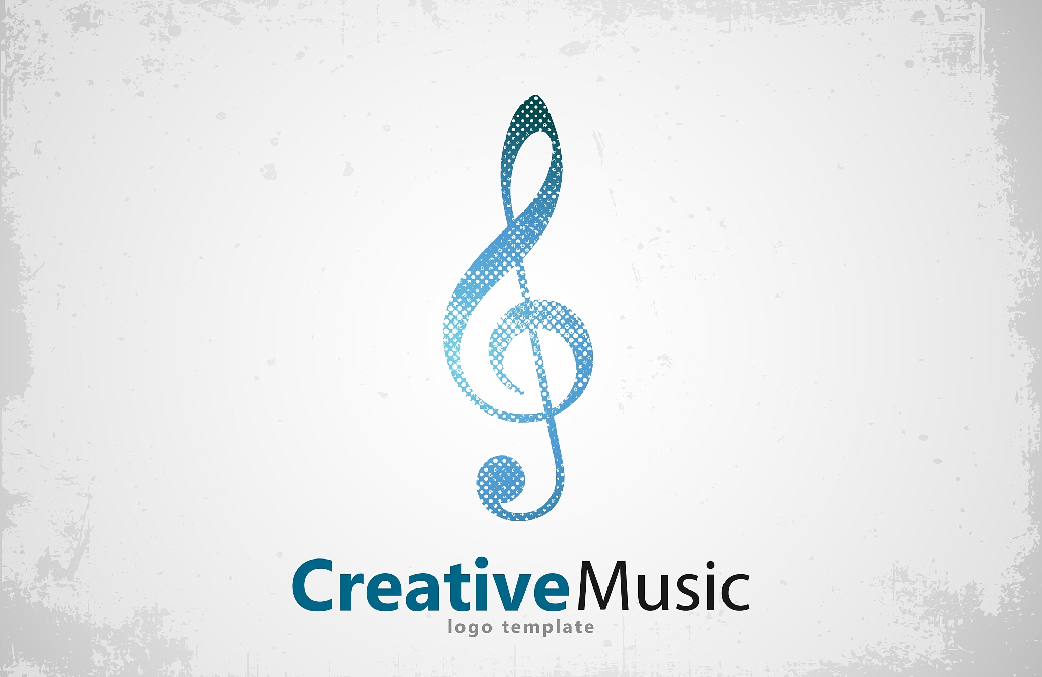 music logo musical key note template logo