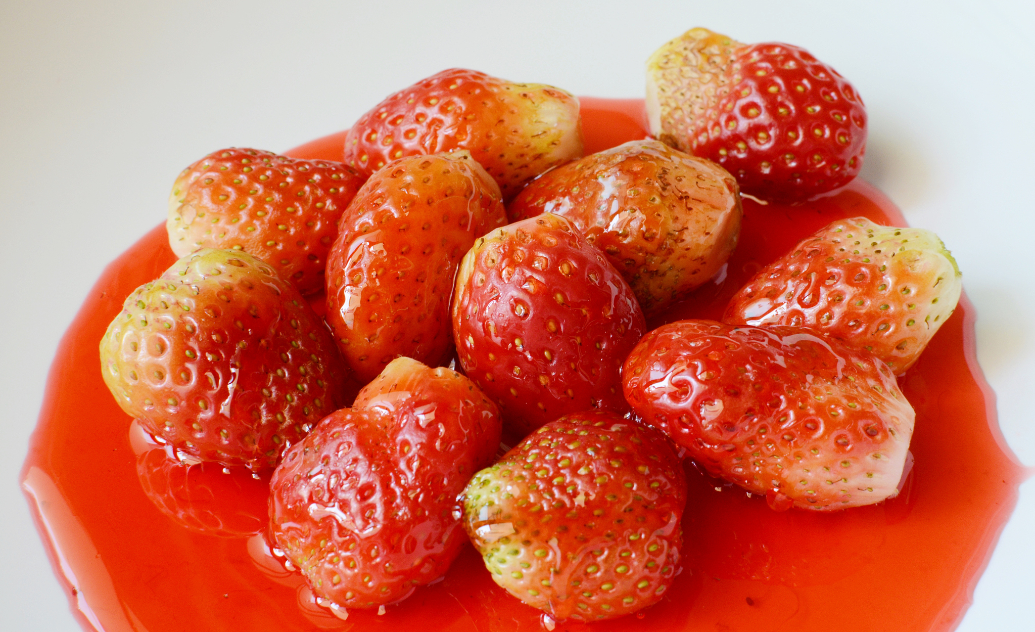 fresh strawberries