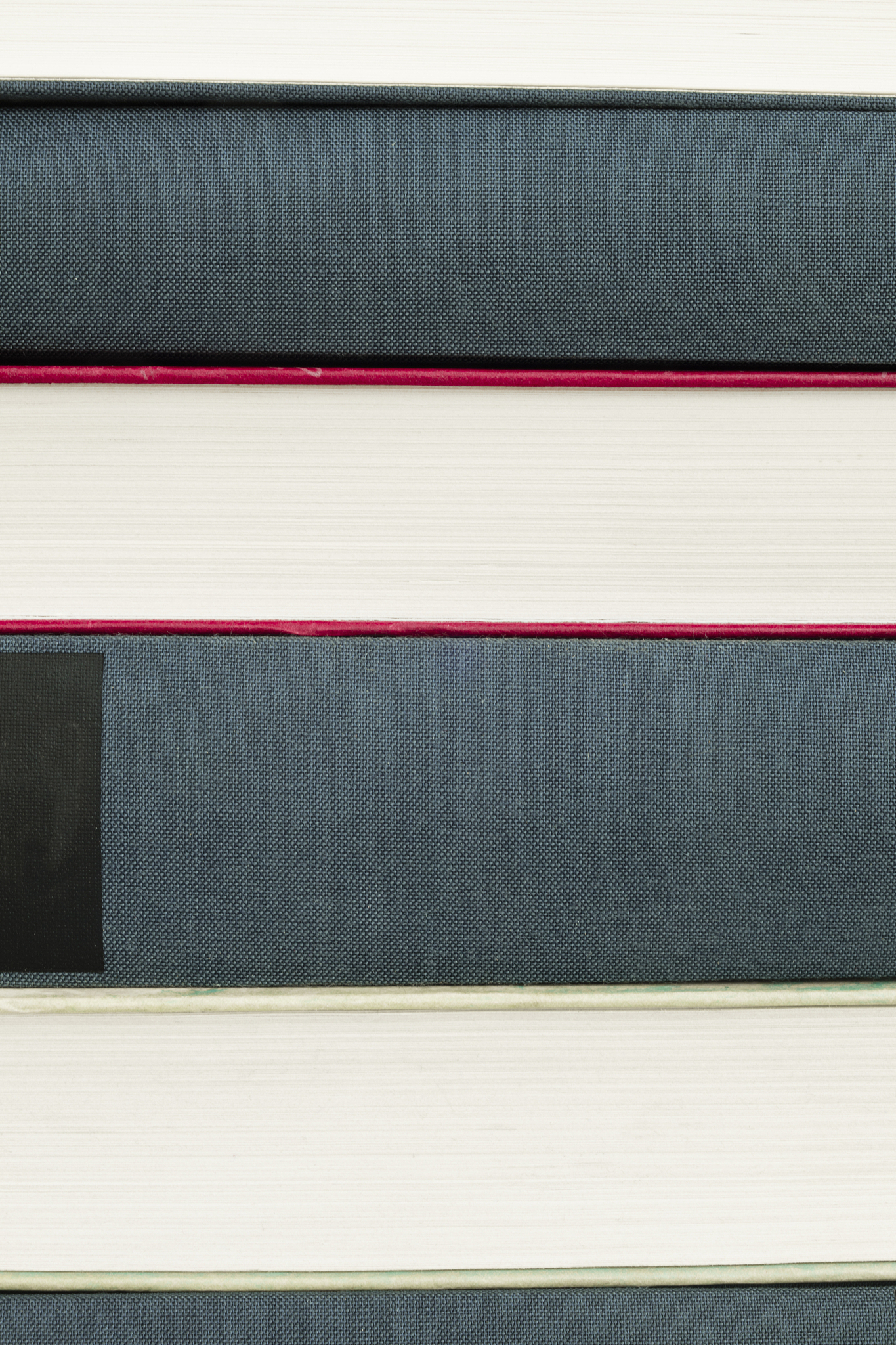 detail of pile of books