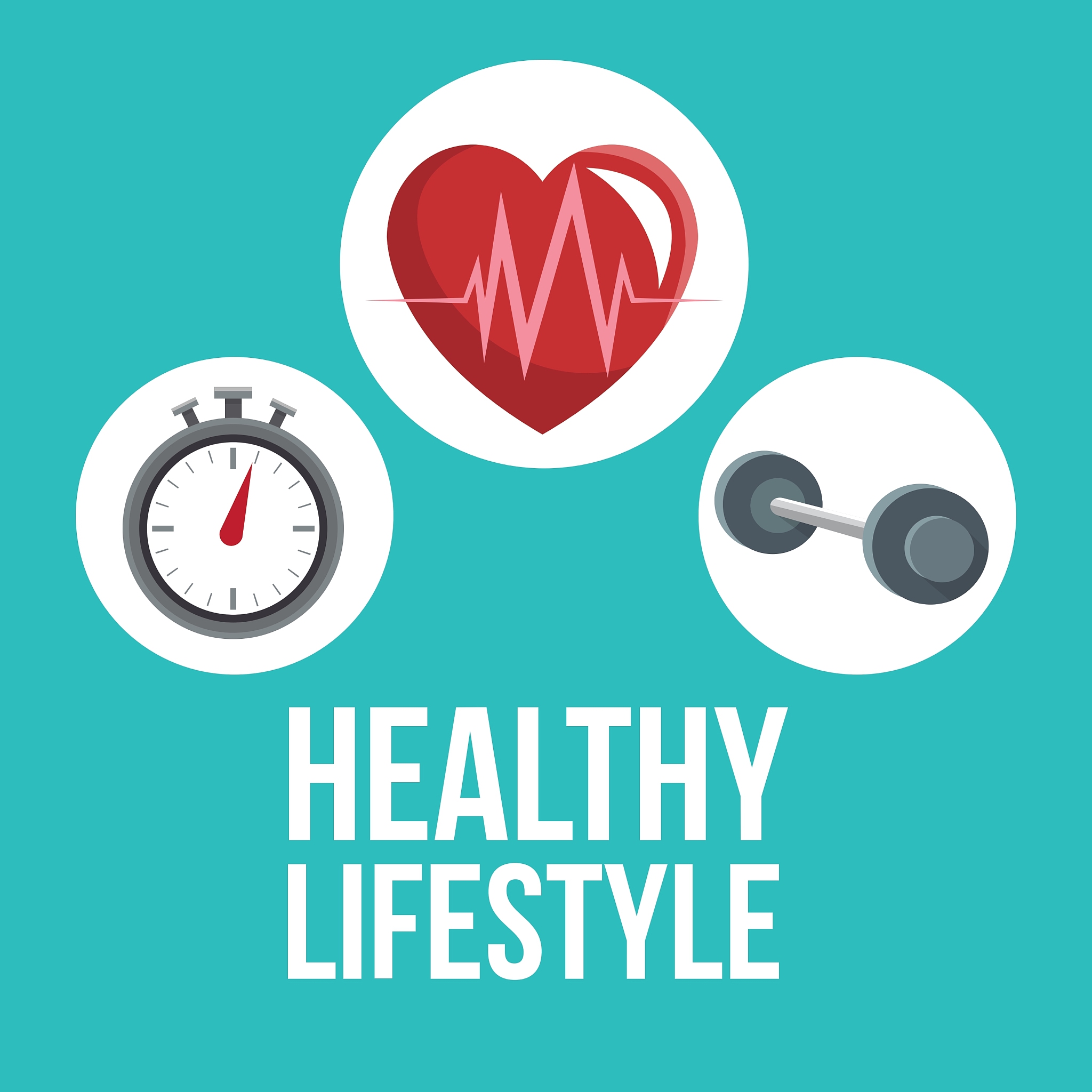 icon set of healthy lifestyle design