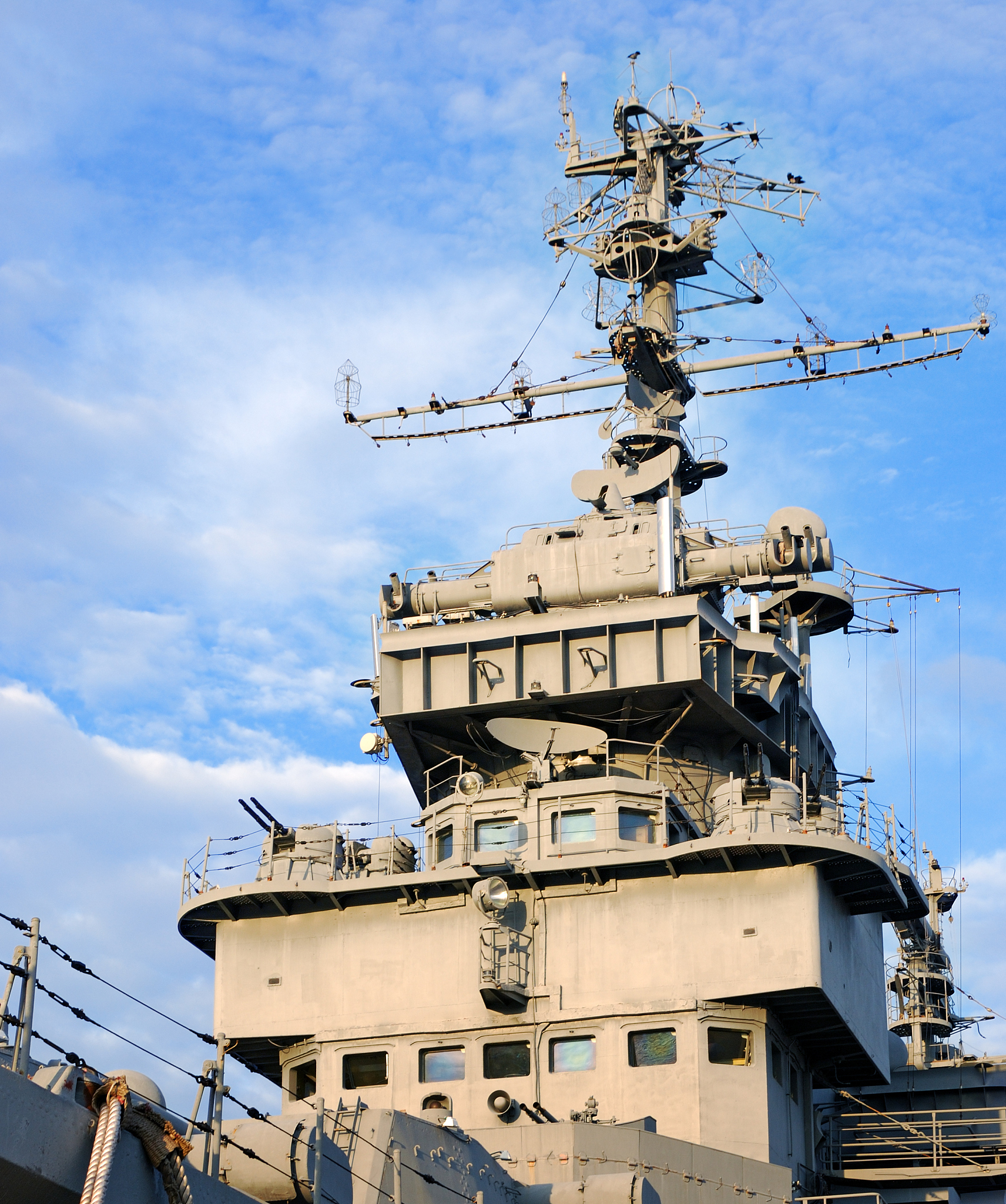 warship