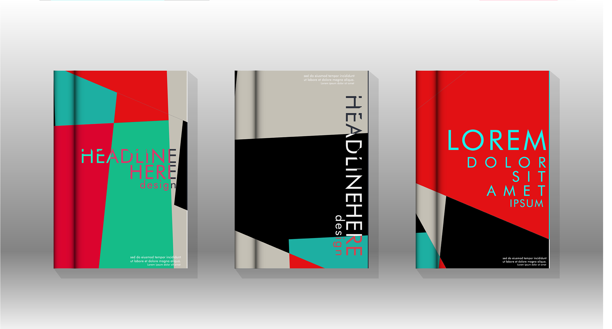 background abstract book cover layout for
