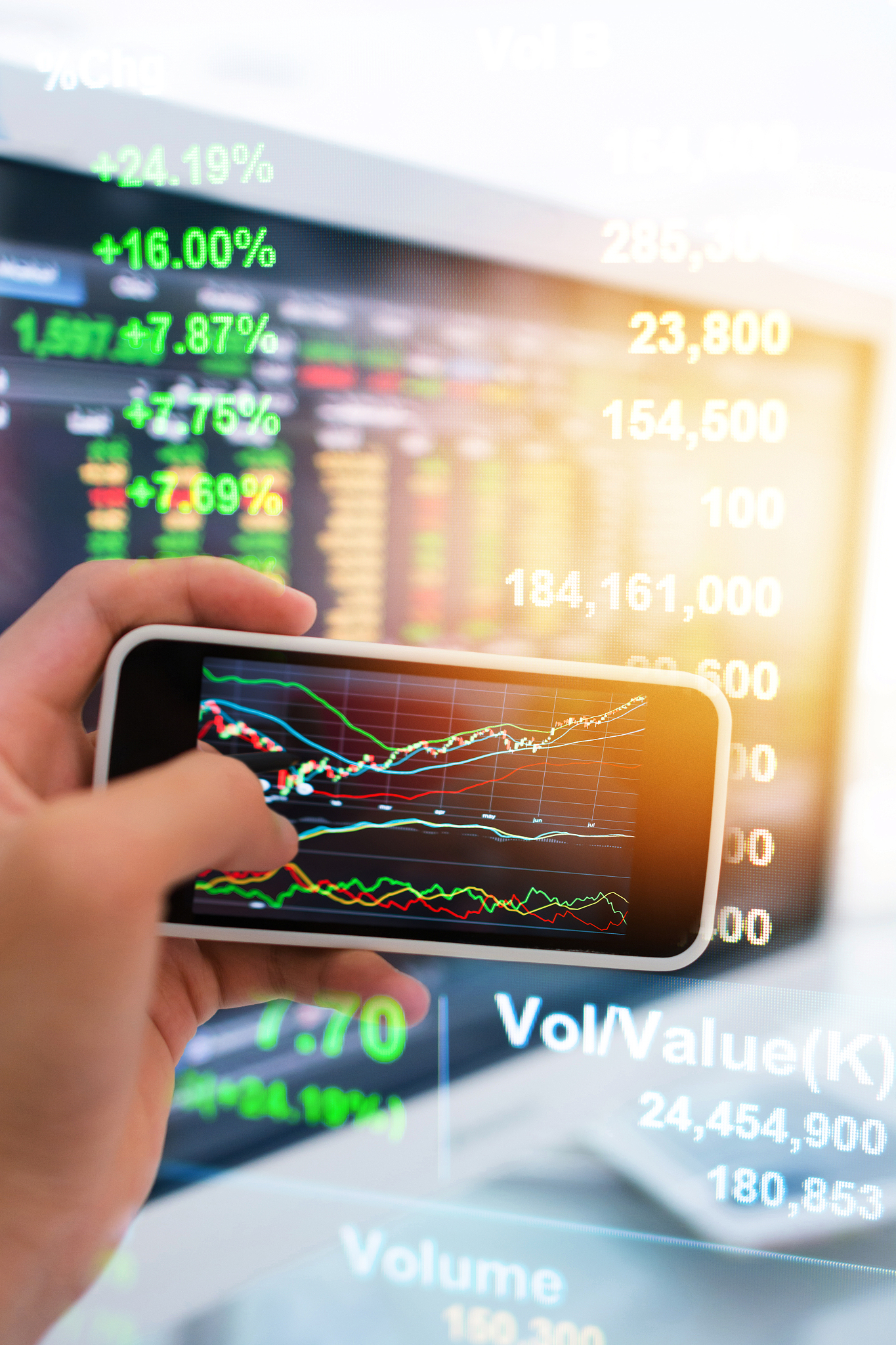 investment theme stockmarket and finance business analysis stock