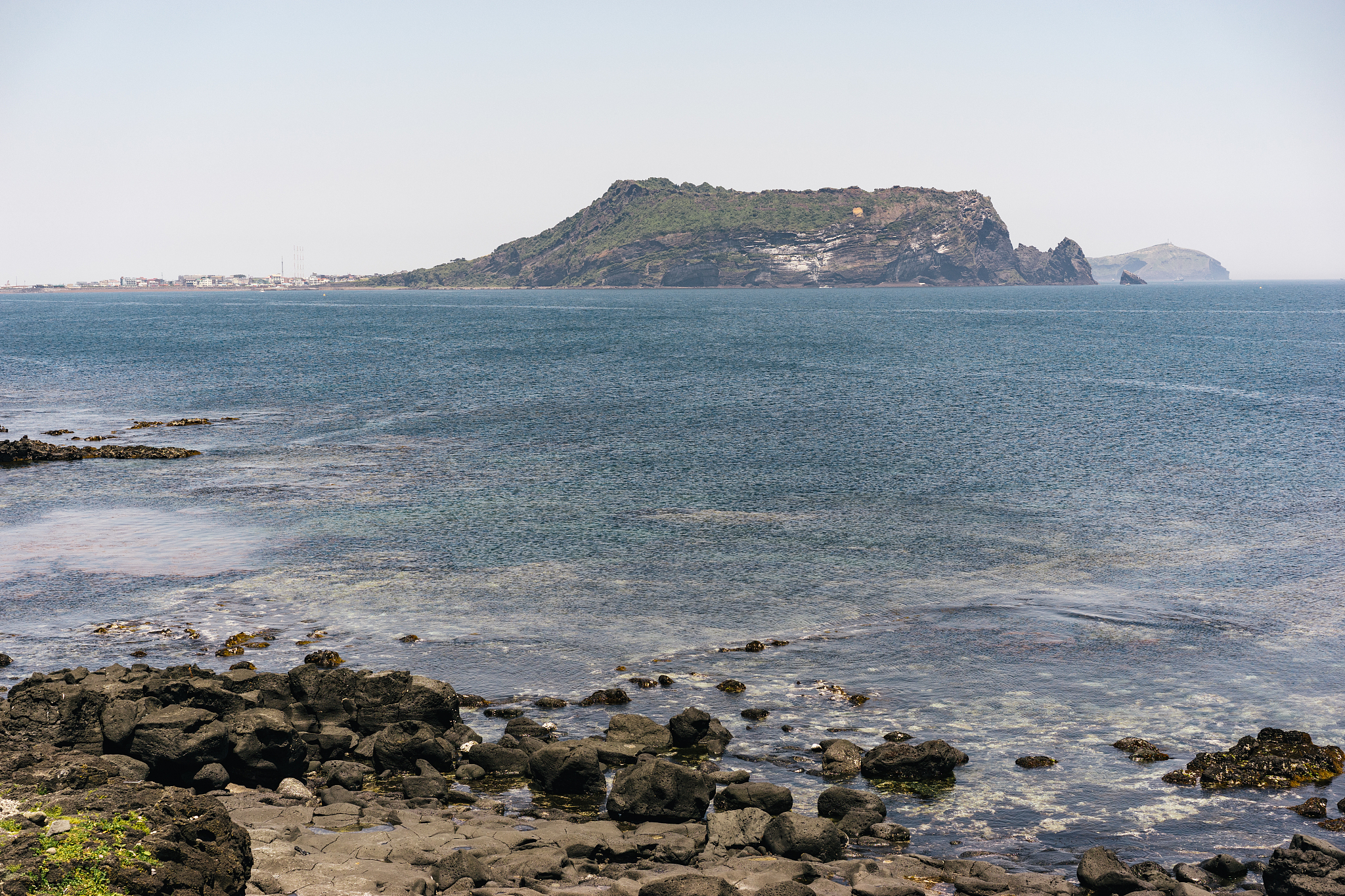 sunrise peak (seongsan ilchulbong) on jeju island, south korea