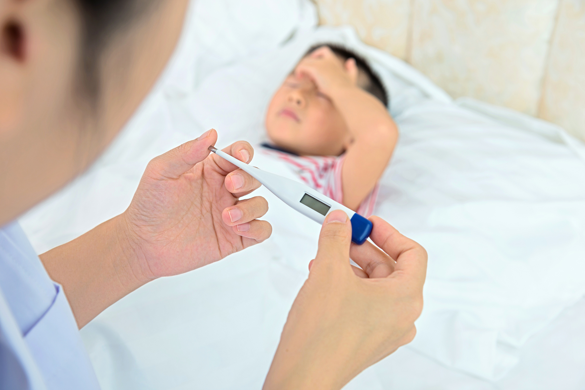 measure by child thermometer