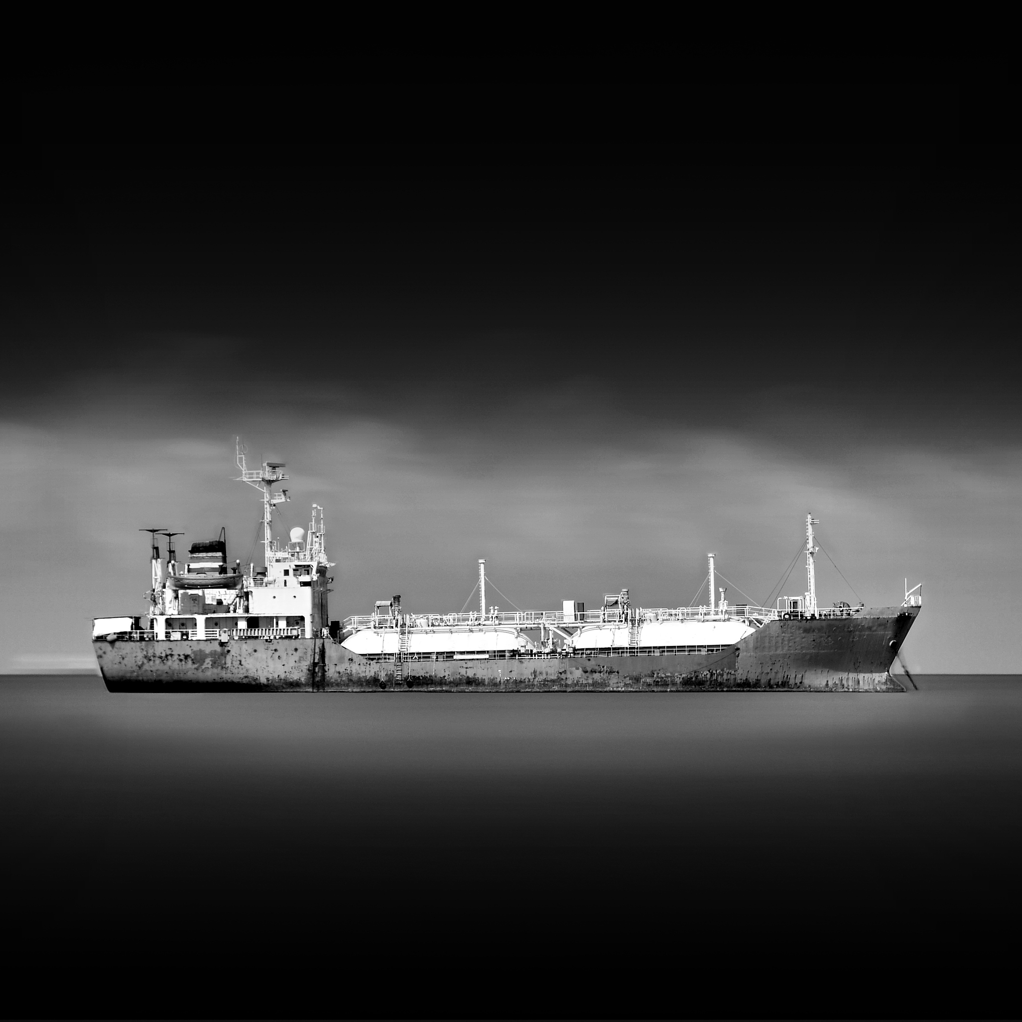 ship on the ocean