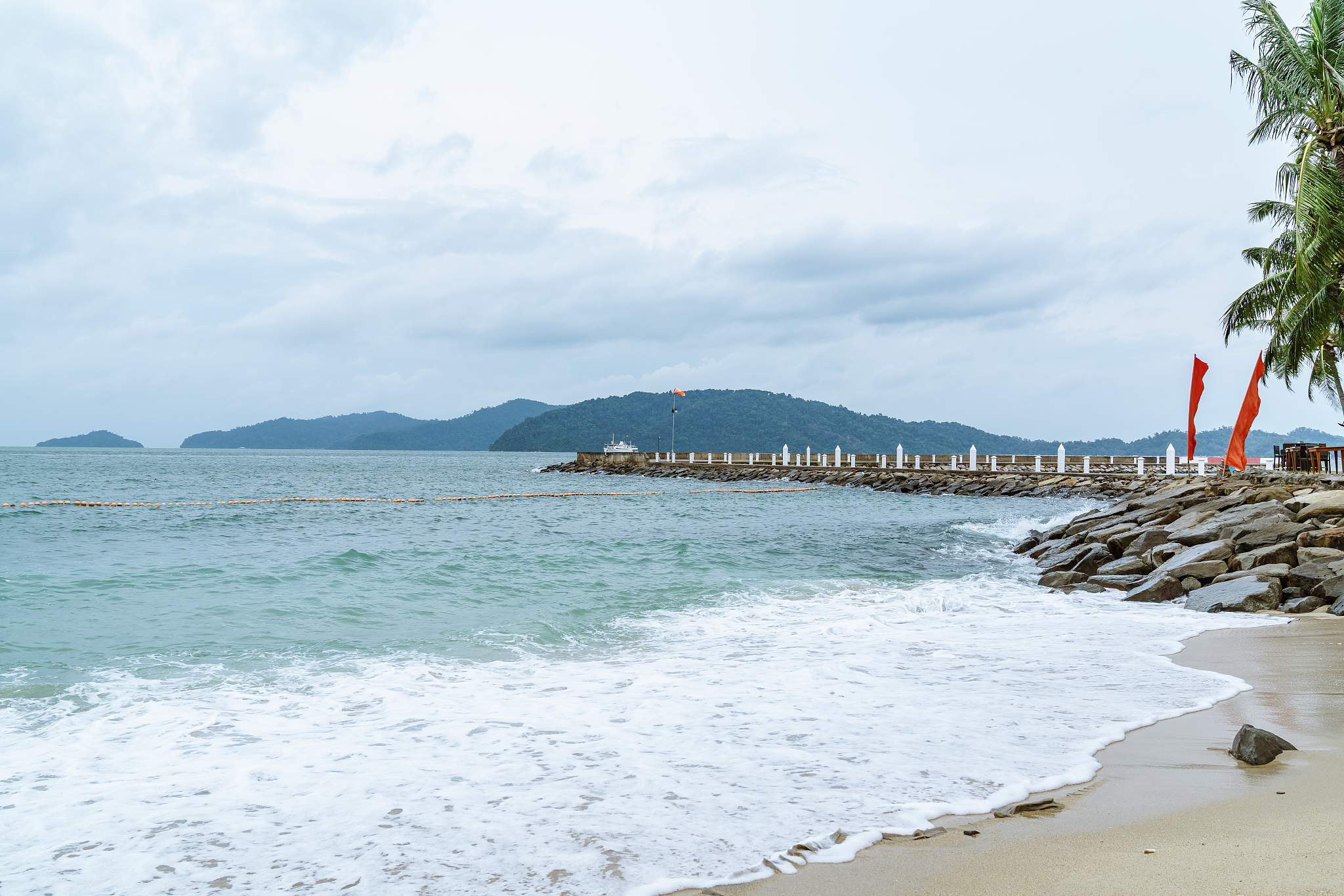 马来西亚沙巴海滩