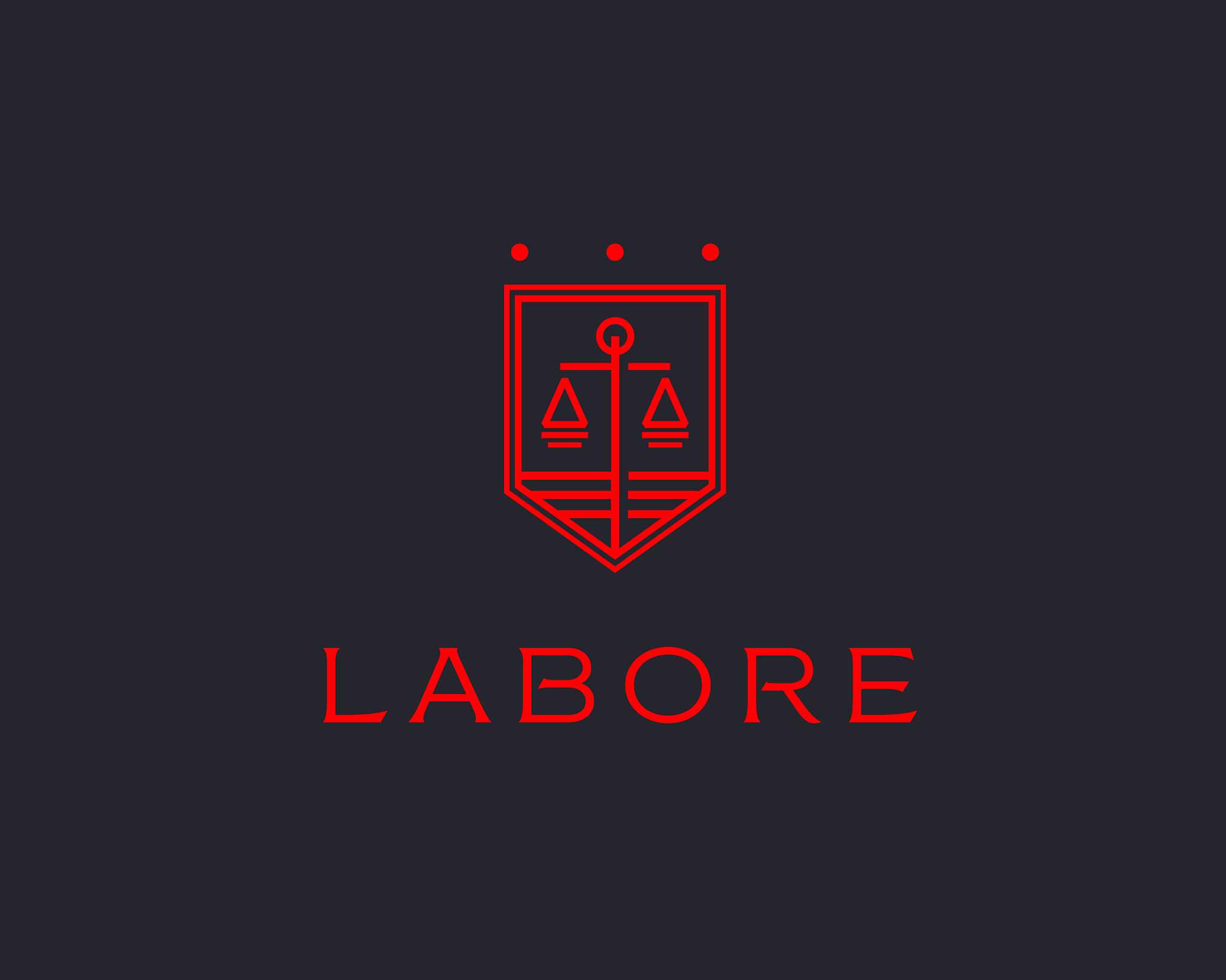 law firm line trend logo icon design