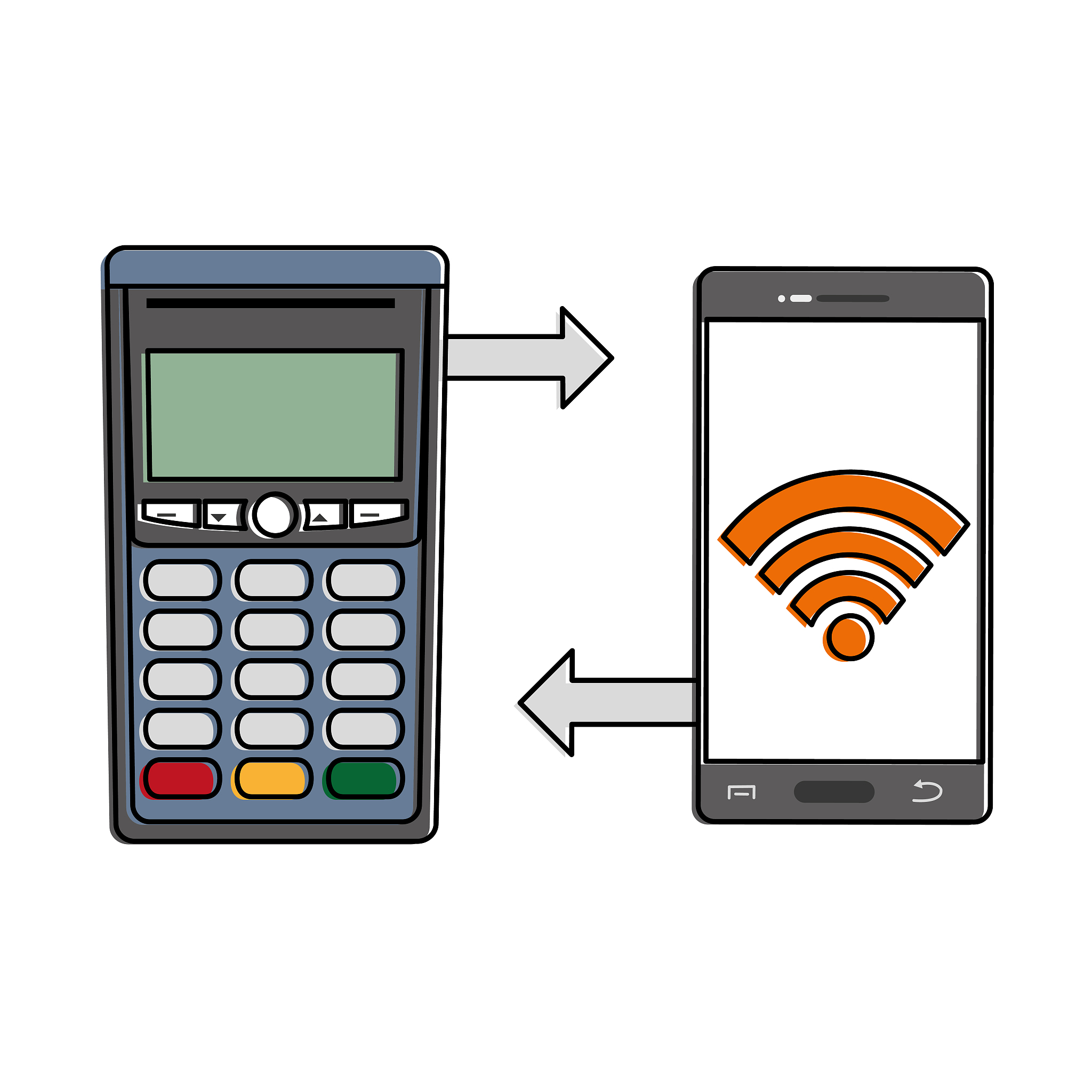 smartphone and dataphone design