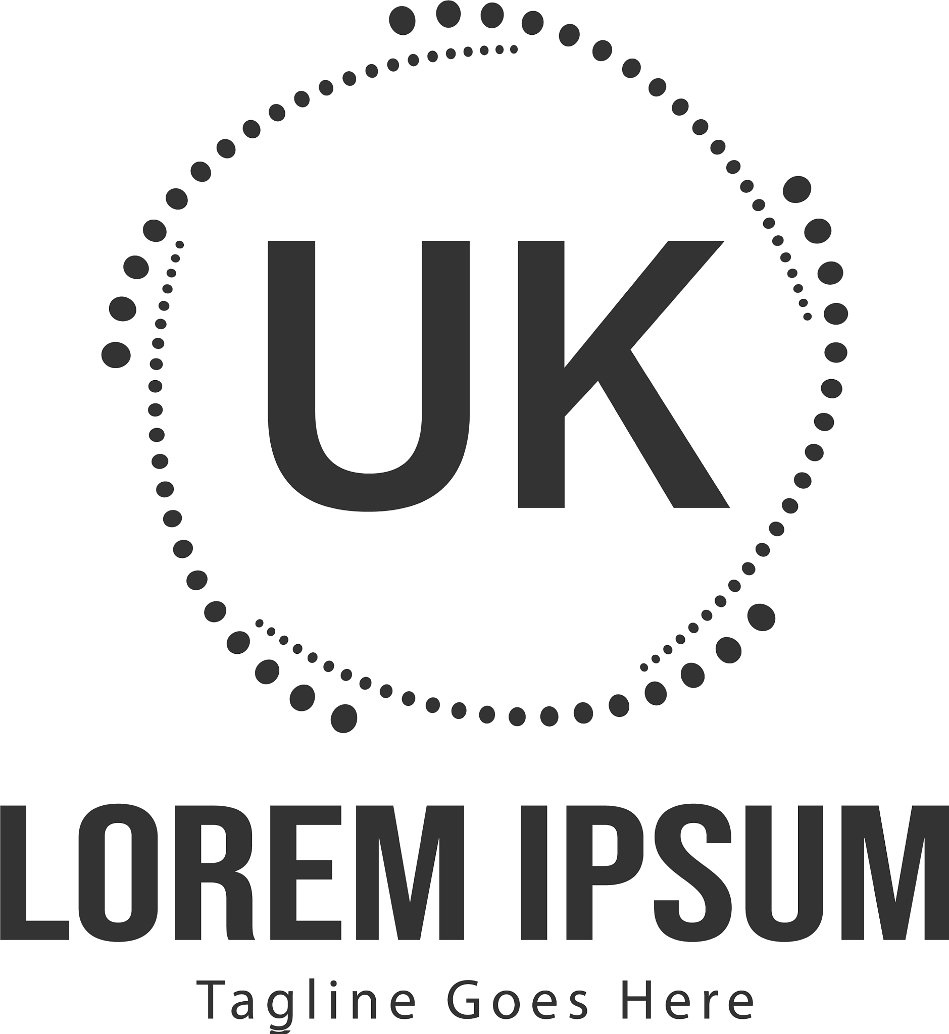 uk letter logo design creative modern uk letters