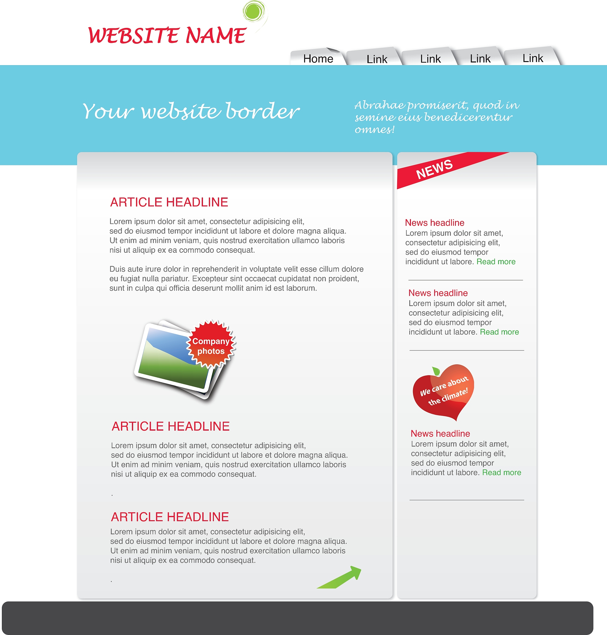 请给出模板样子