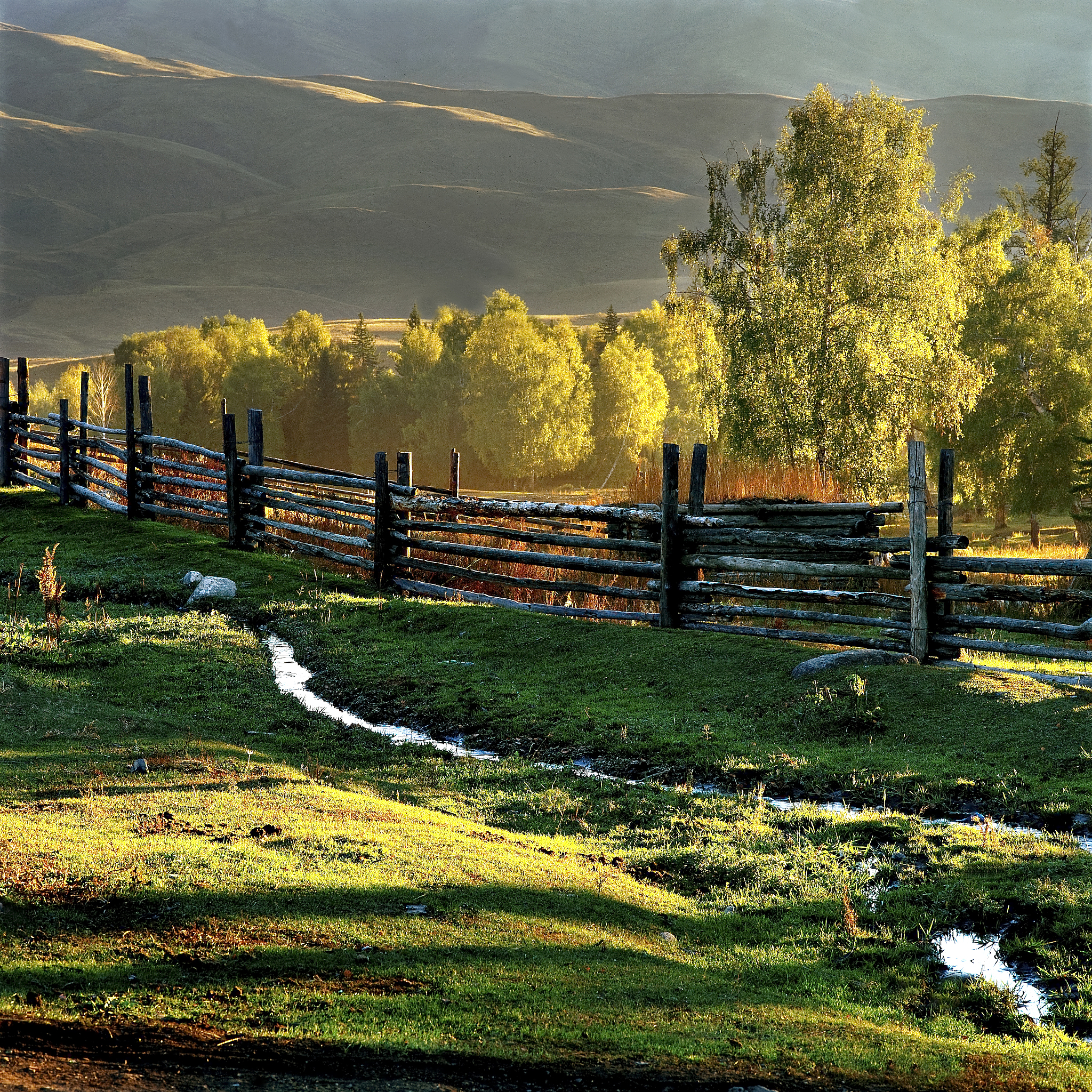 描写乡村风景的优美句子，带‘湖’和‘埠’字
