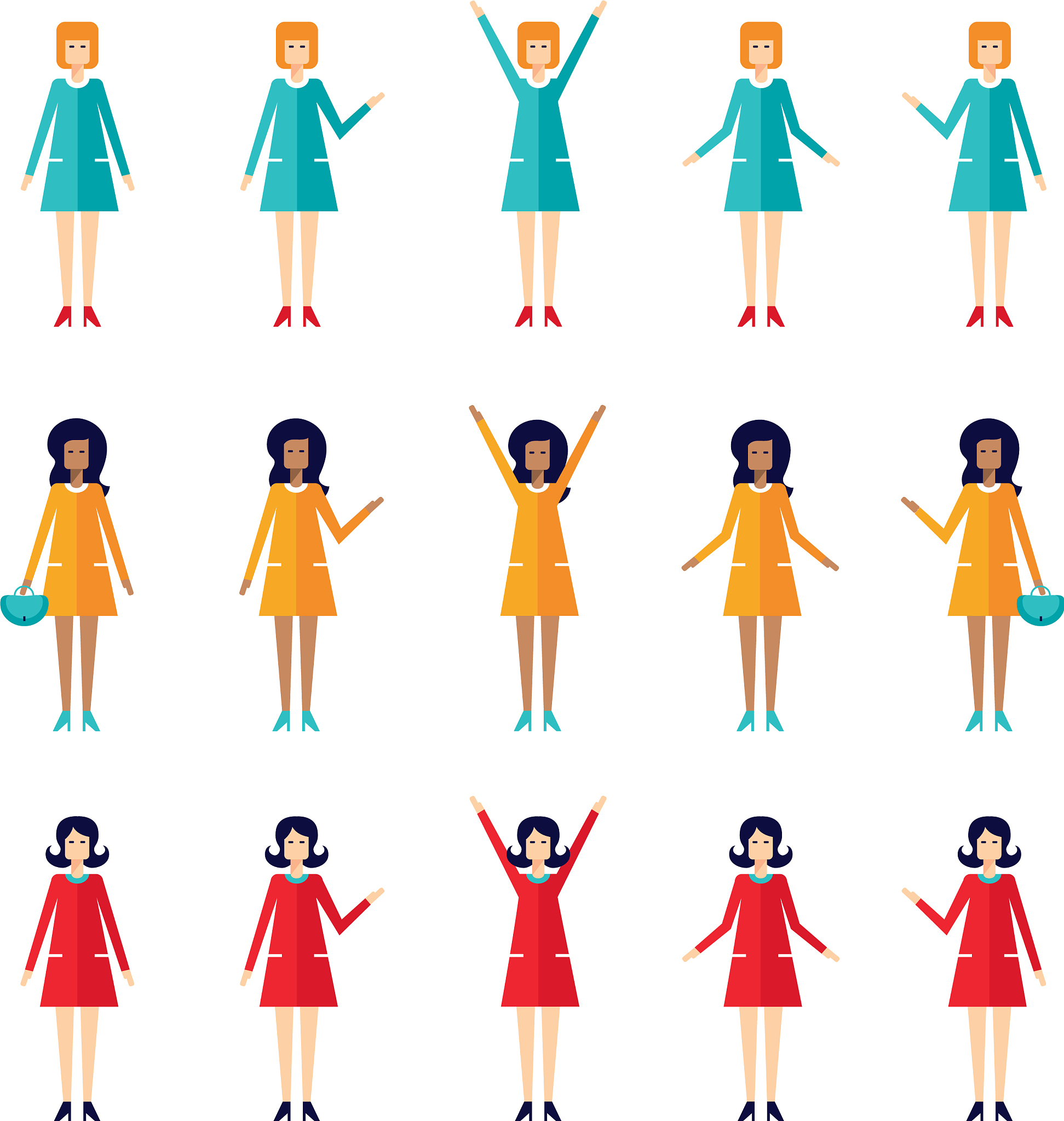 角色造型设计基础：从外貌到动作的全面指南