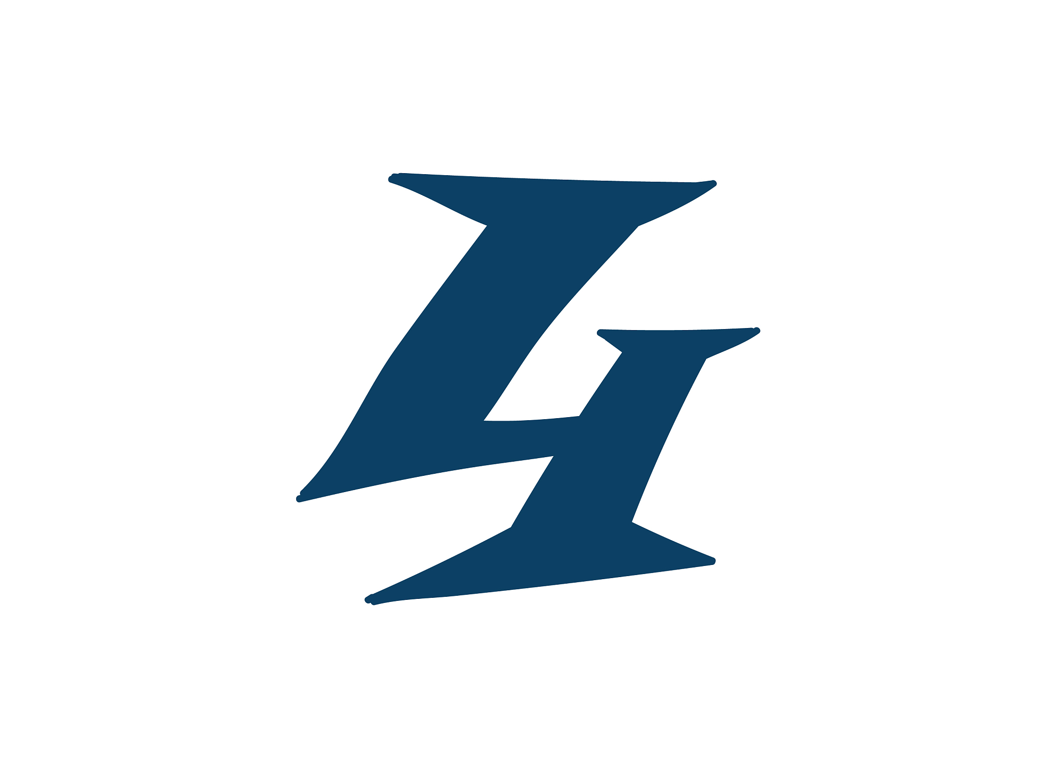 digit number 4 logo for company icon for the