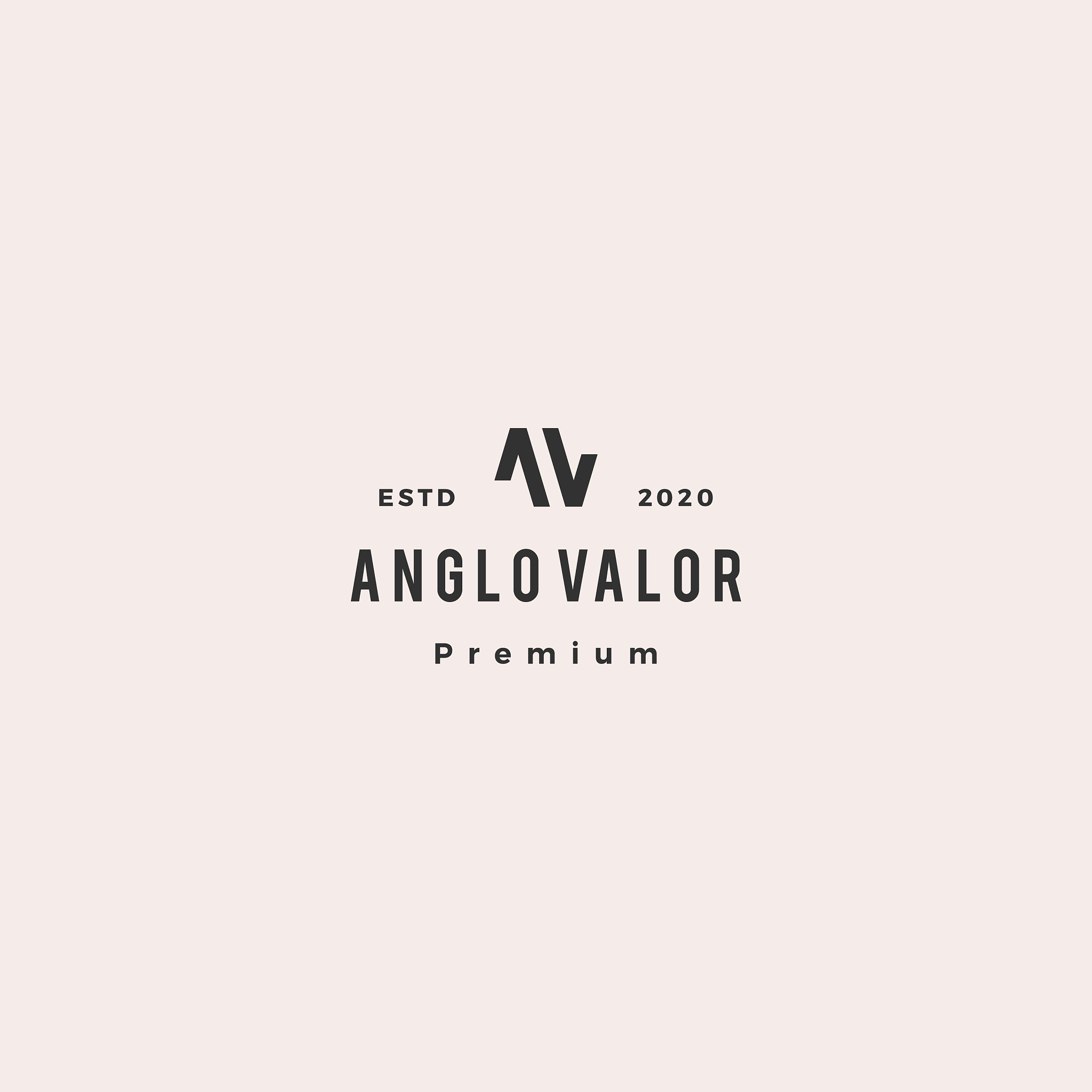 av mw letter logo hipster retro vintage icon