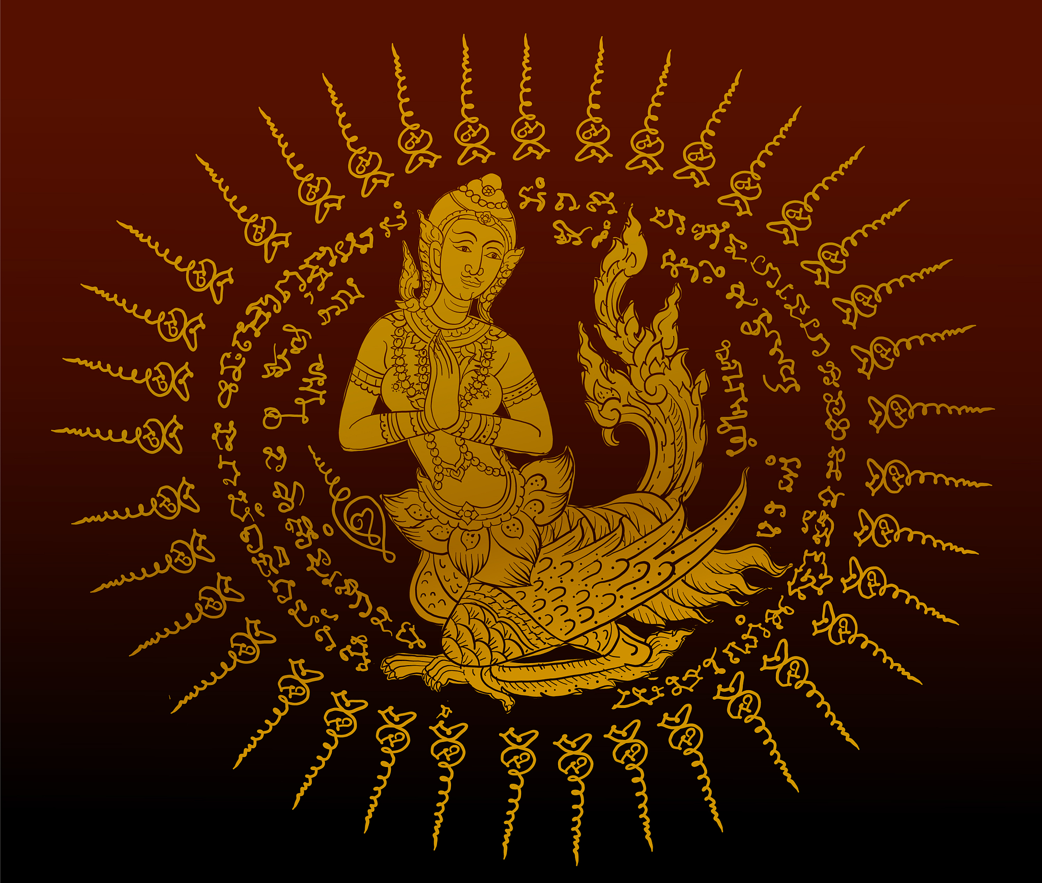 图案普遍都具有特殊的象征意义代表着一种精神