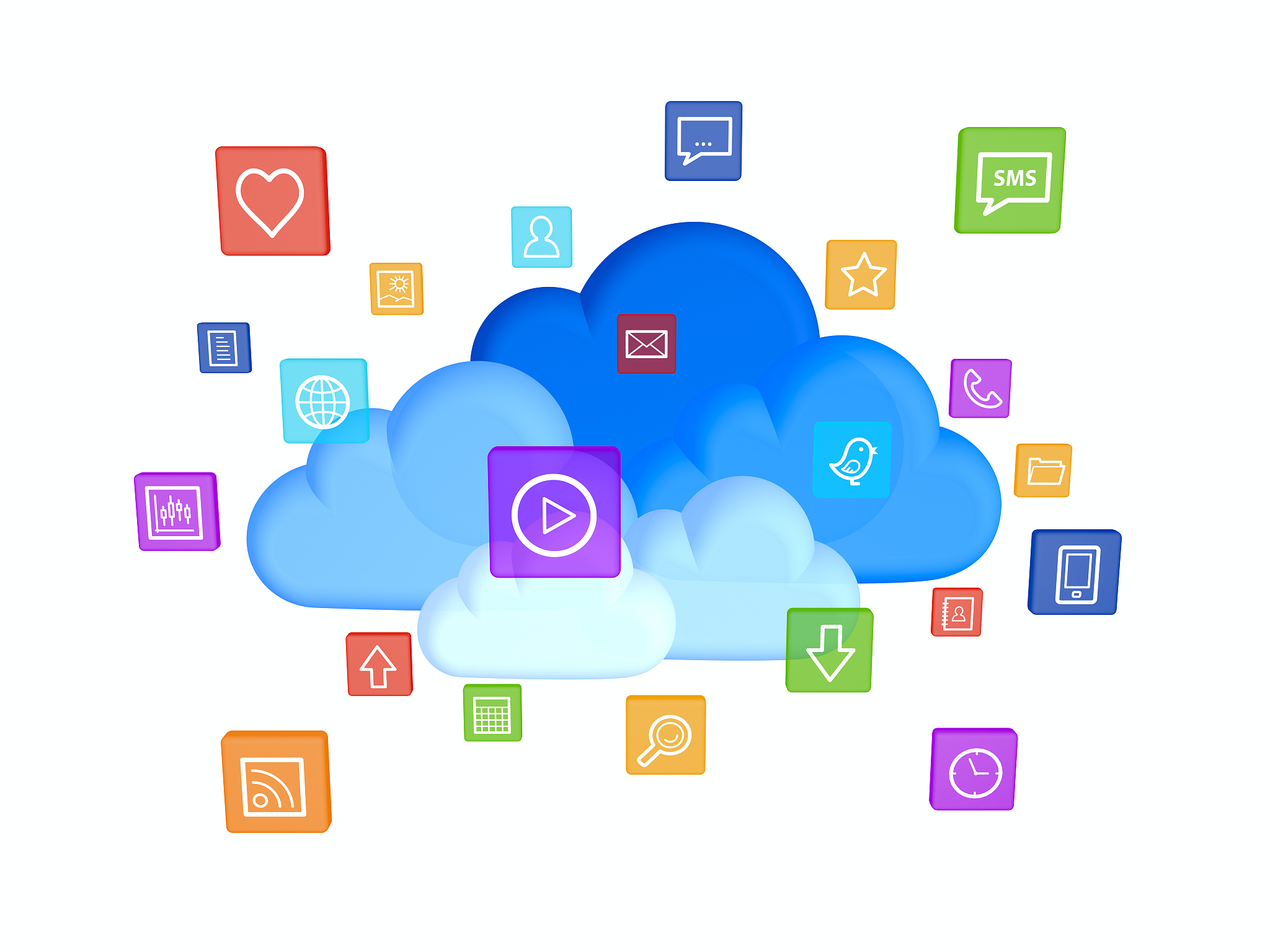 cloud computing concept