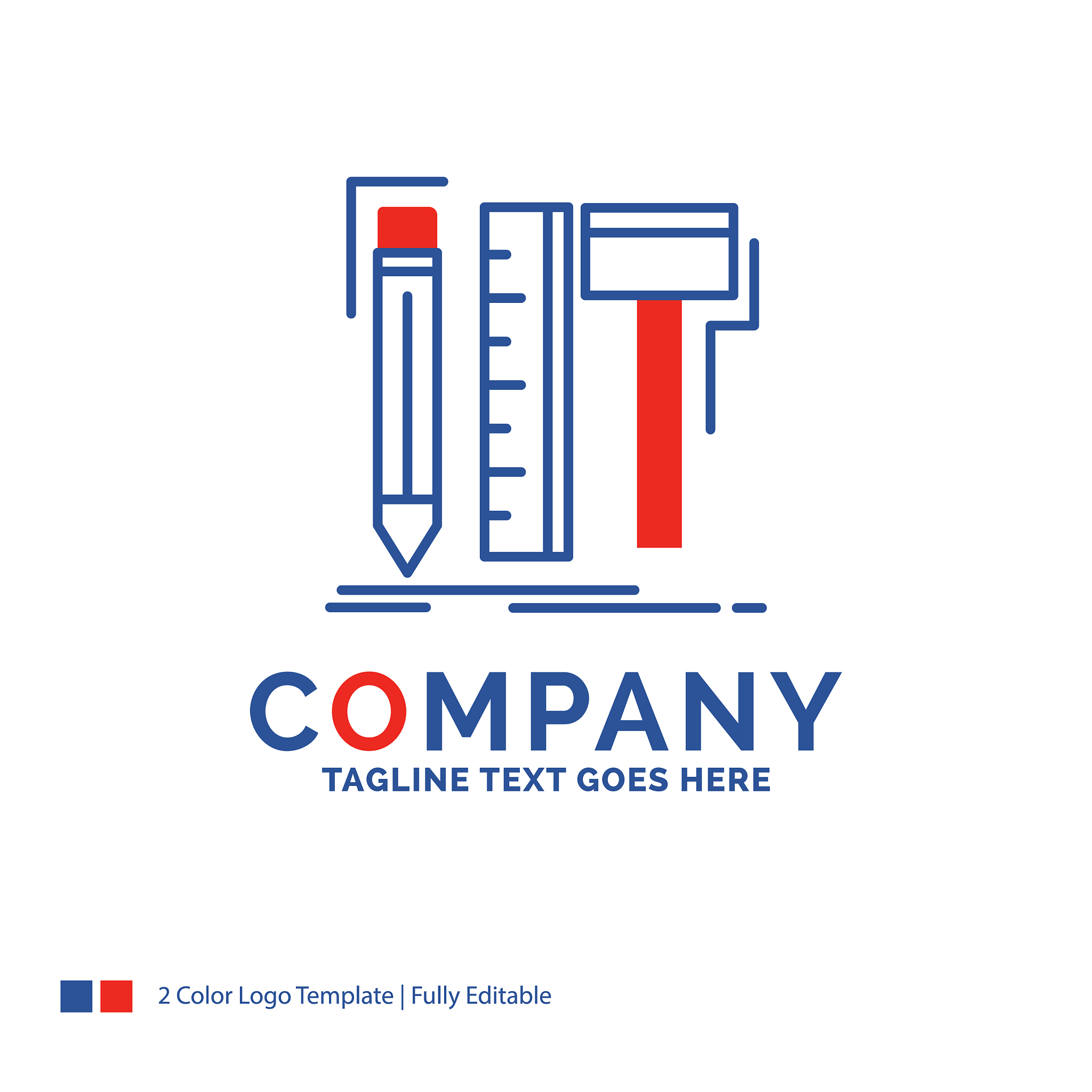 company name logo design for design designer