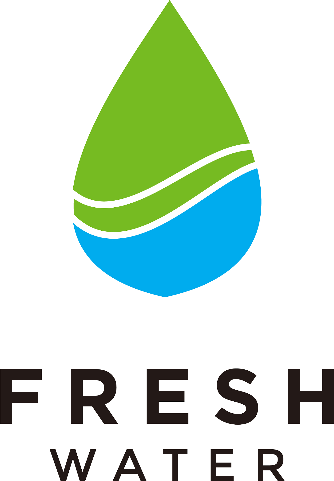 mountain water fresh water healthy nature logo