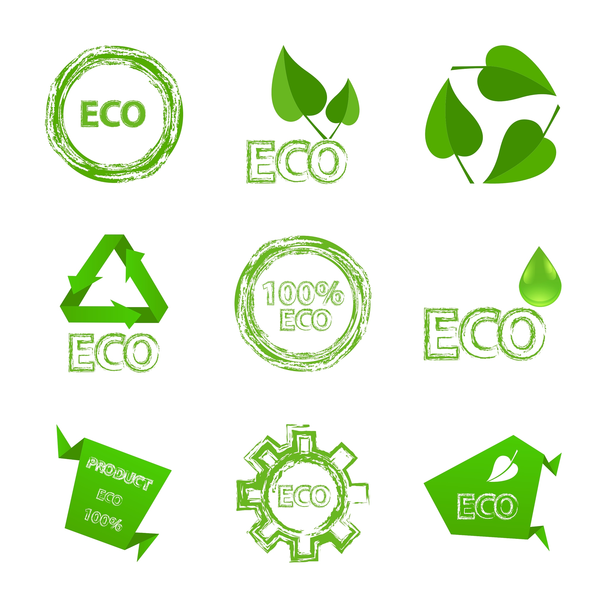 ecology icon set