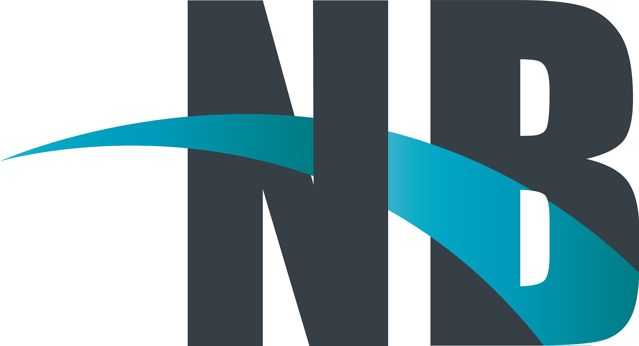 initial letter overlapping design logo