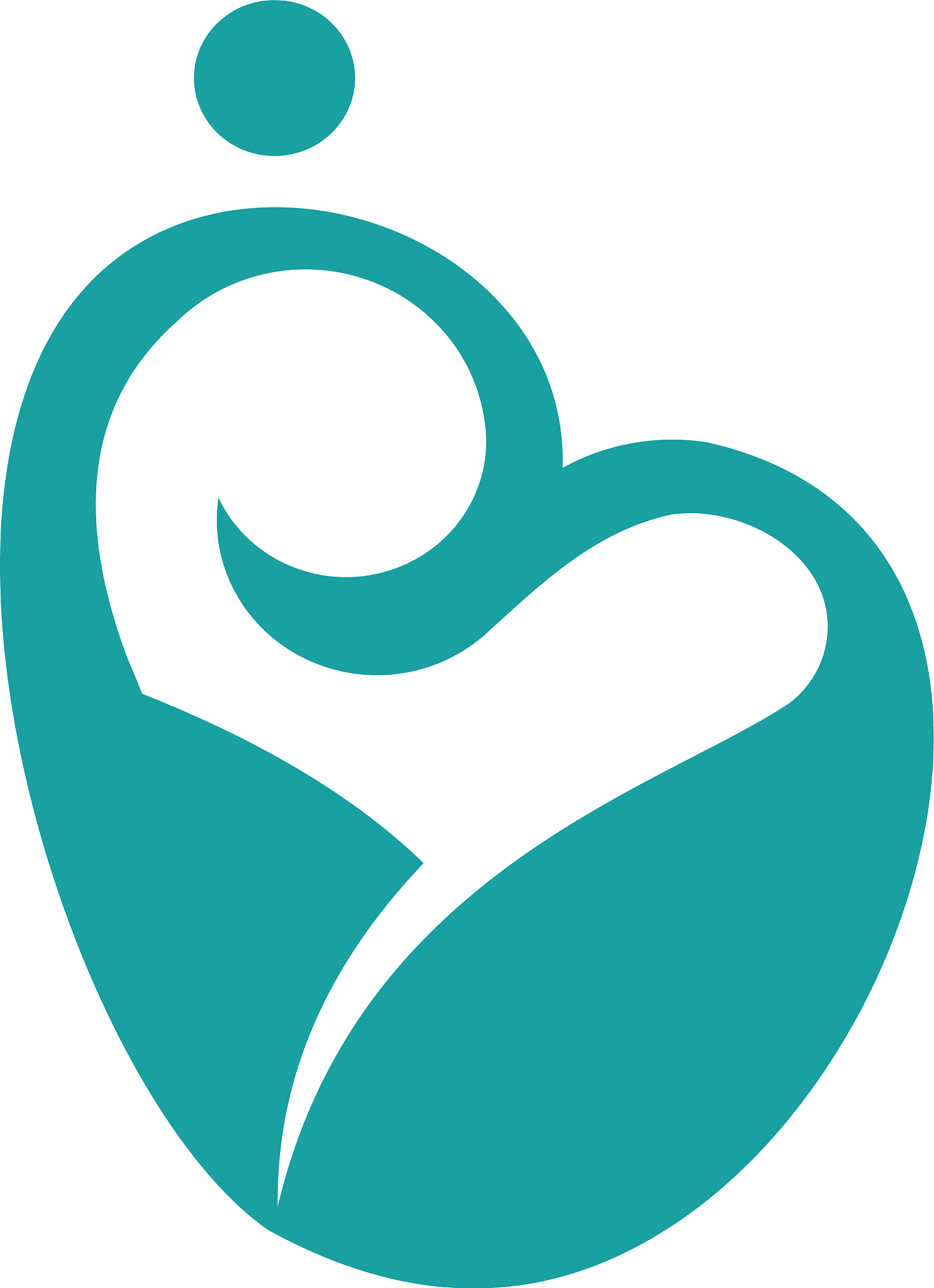people and initial logo template