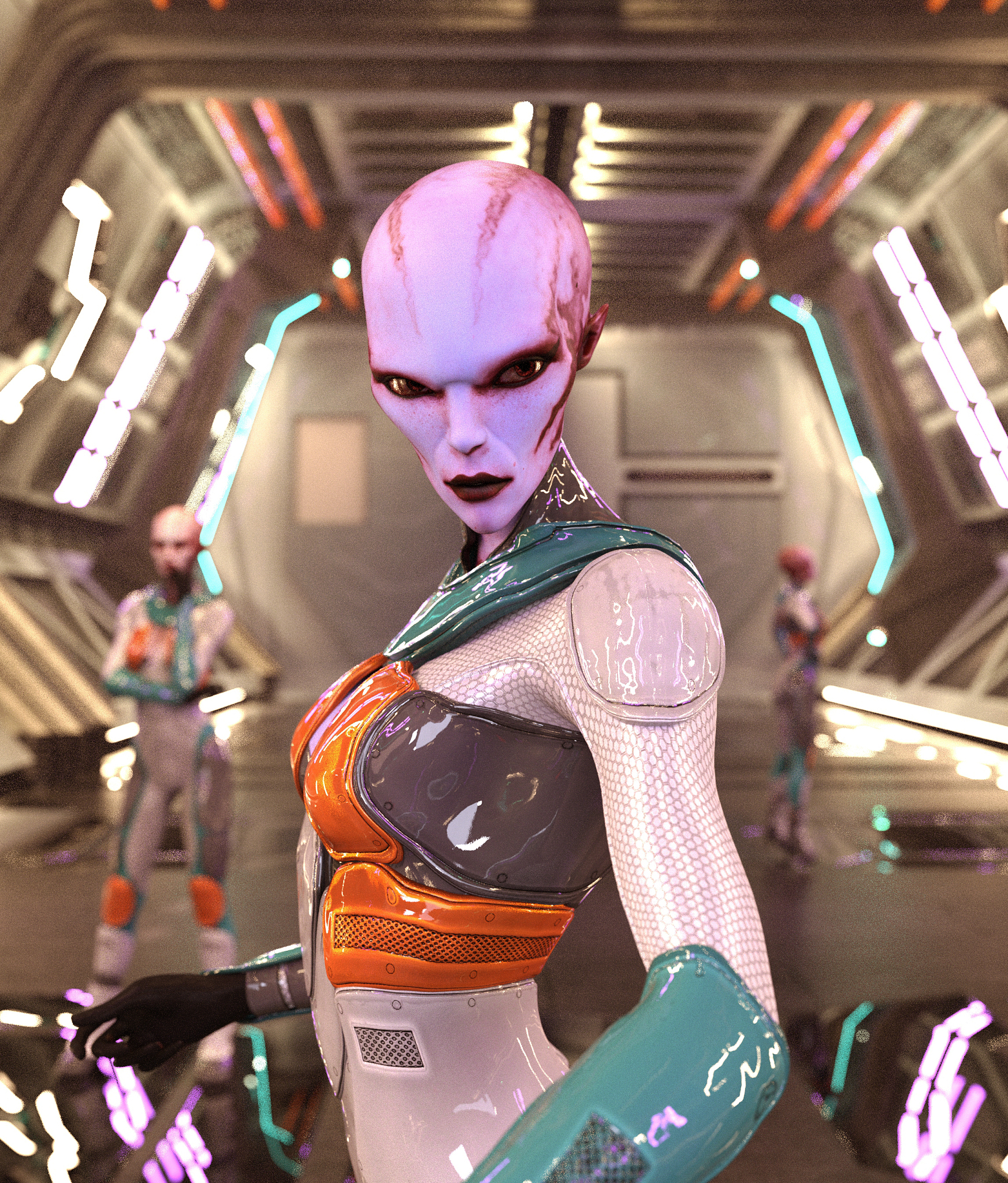 Cyberpunk Girl: Embracing the Techno Aesthetic