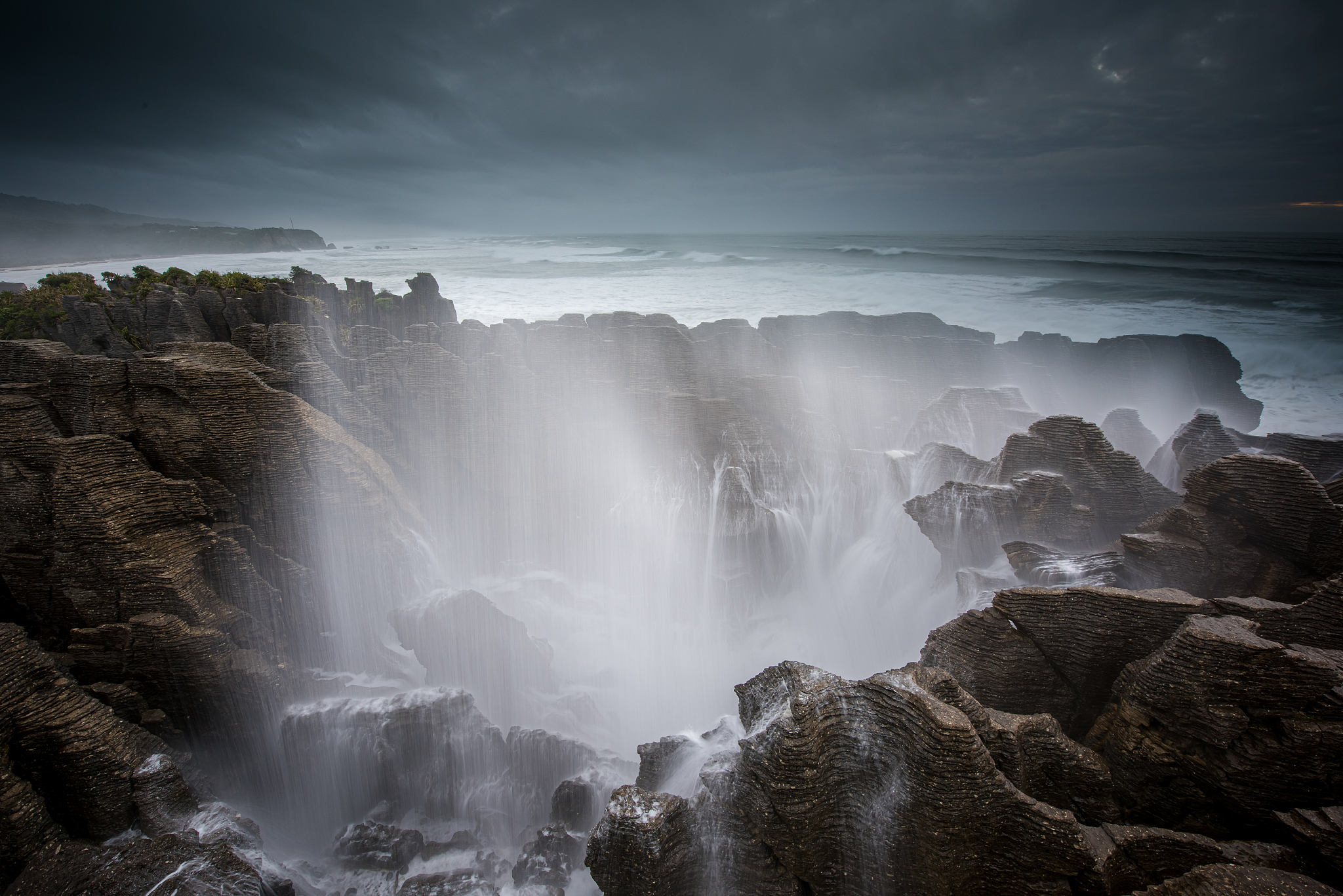 pancake rocks