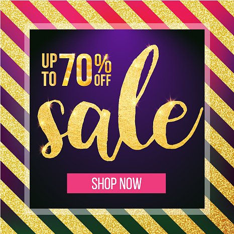 sale banner design template modern