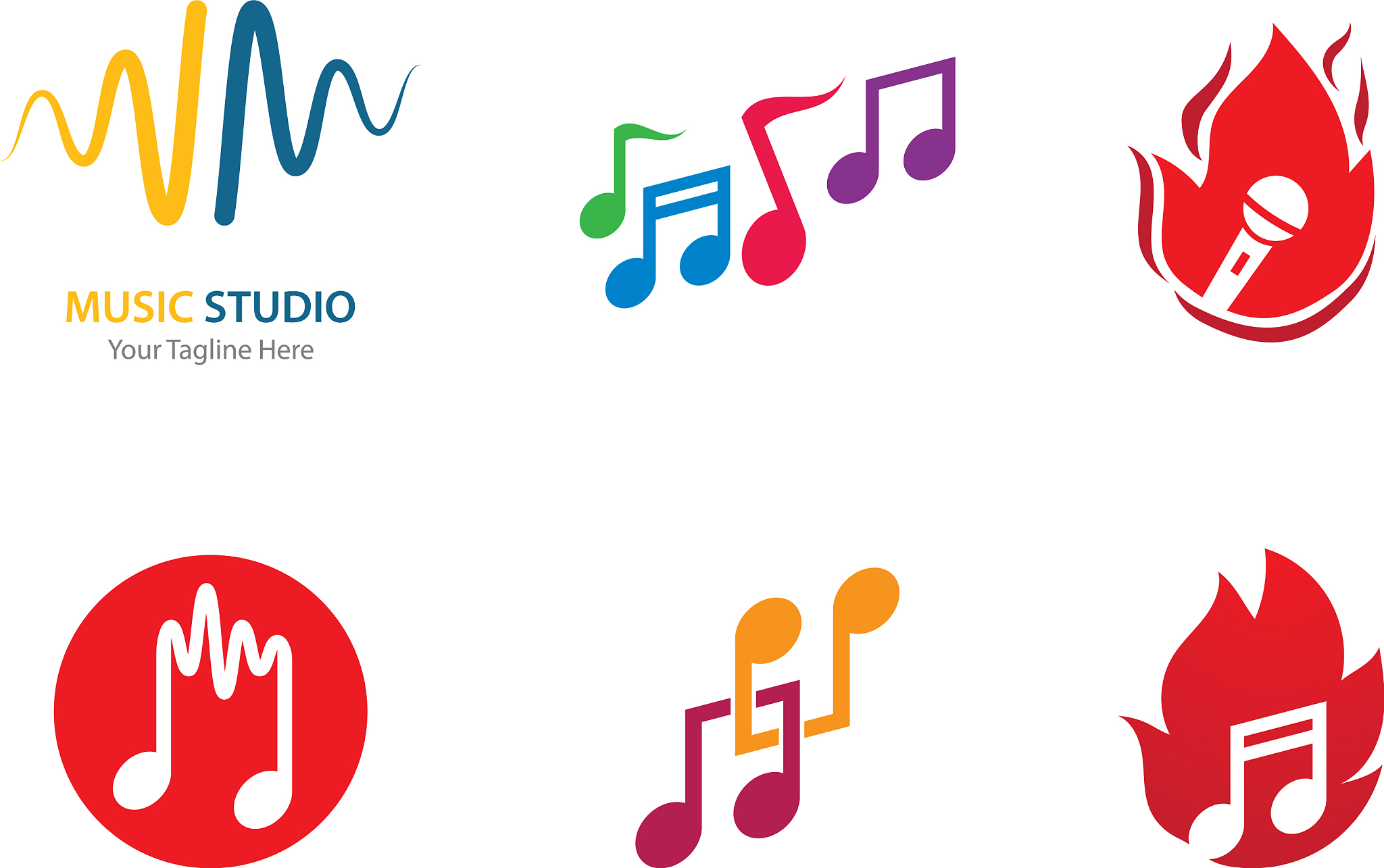 music note logo