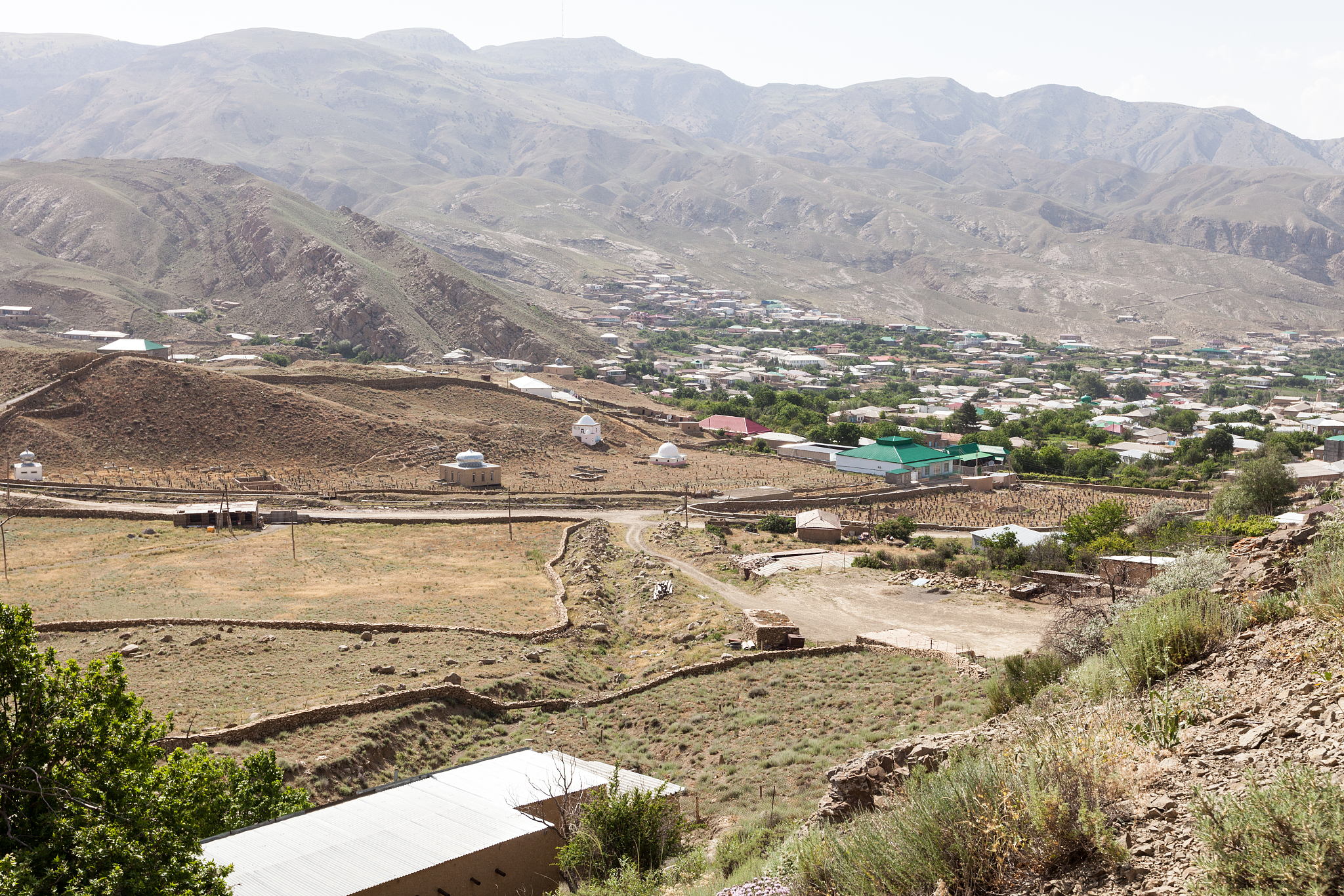 the authentic village of nokhur, the kopet dag mountains, south 