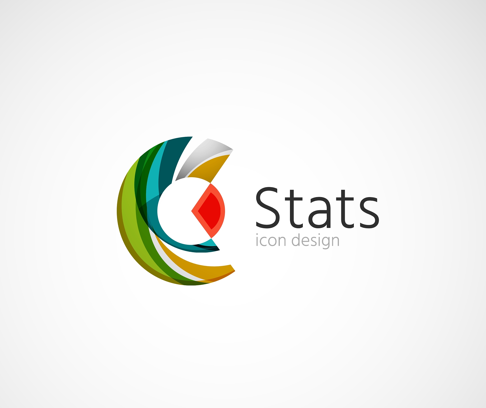 statistics company logo design