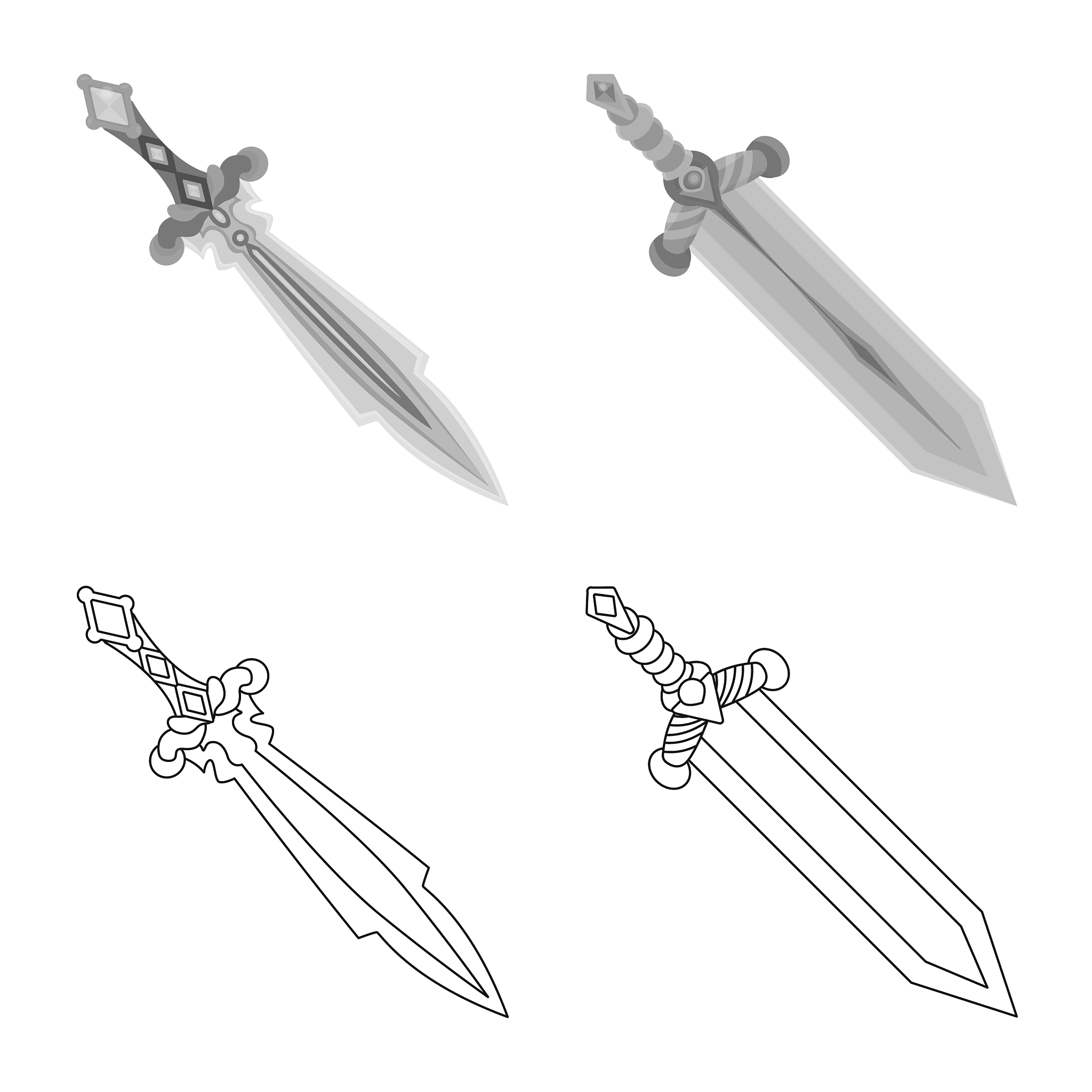 design game and armor logo collection