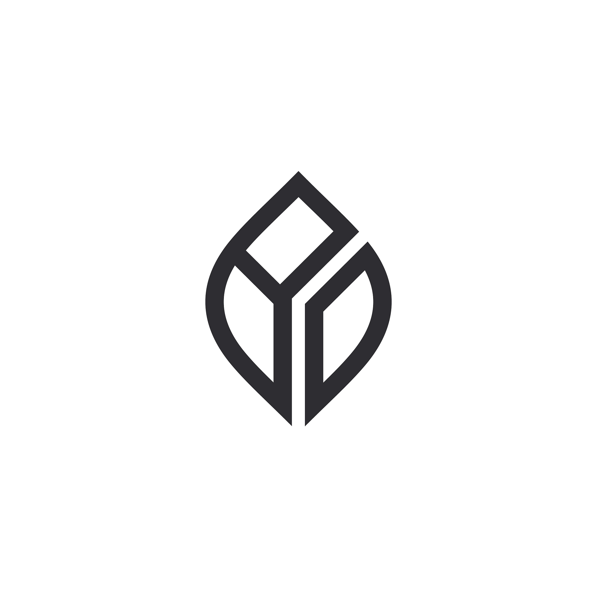 bd letter logo icon design template elements
