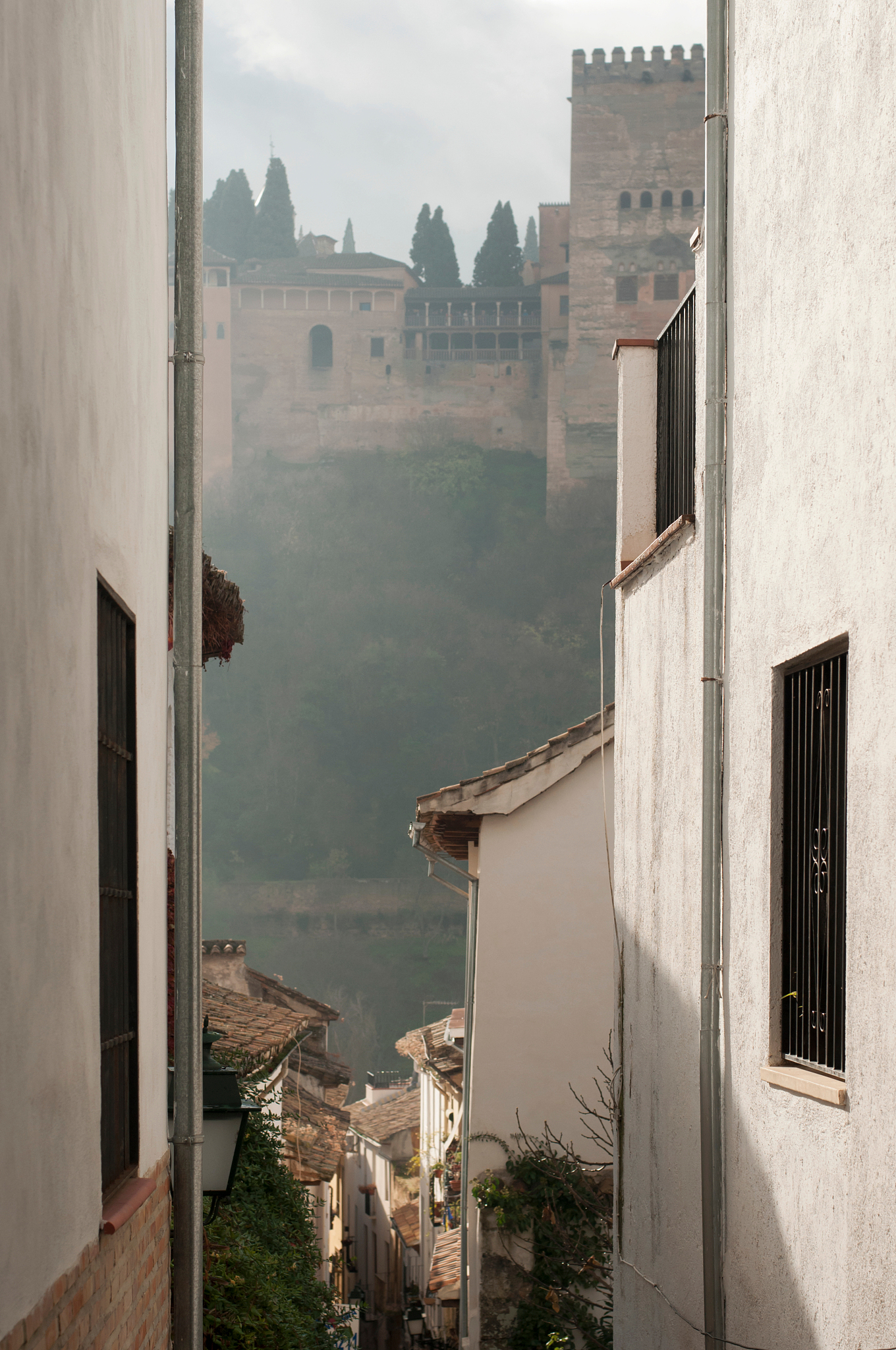 buildings in town against sky