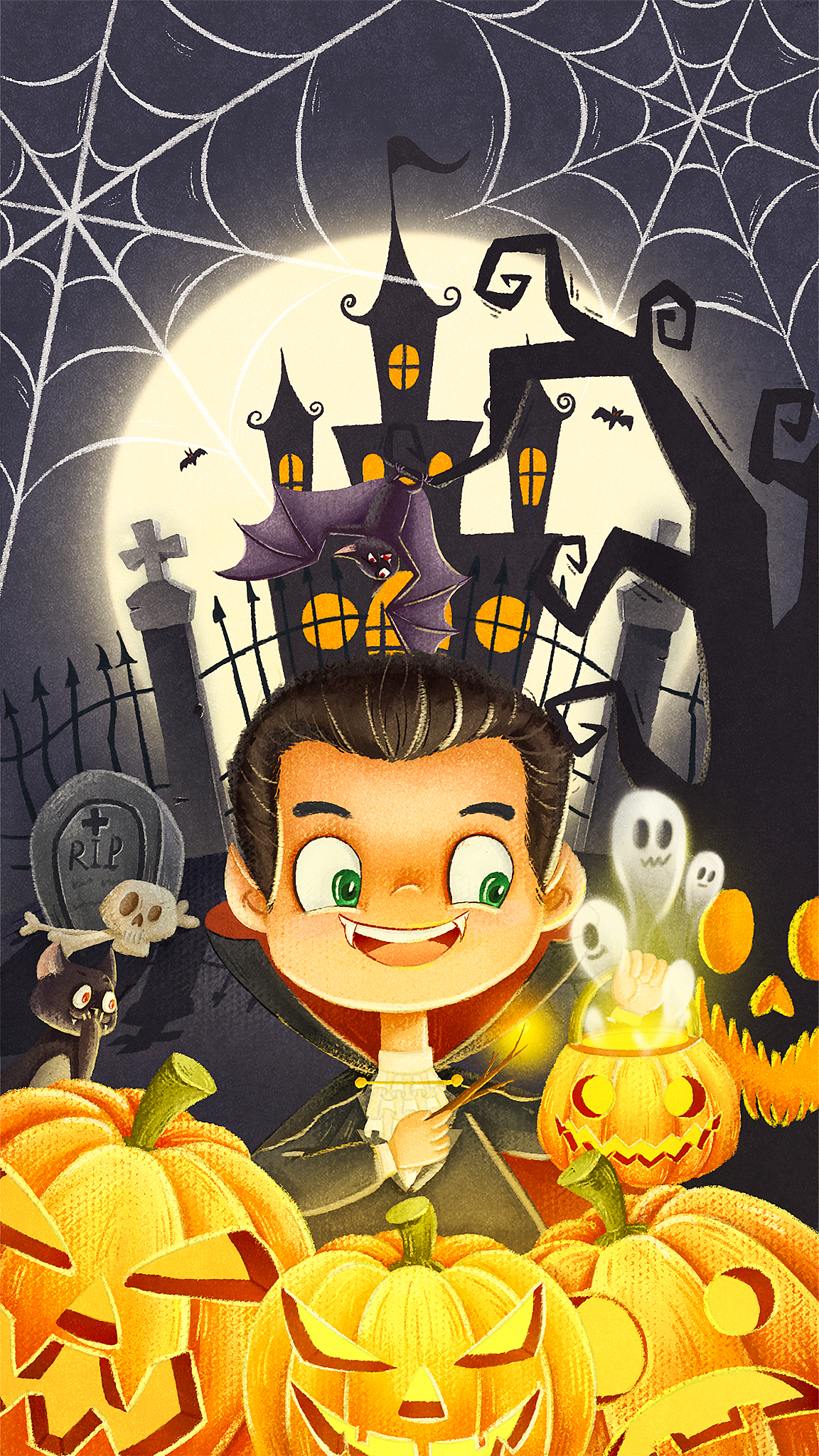 万圣节童车寻宝记：小南瓜的糖果之旅