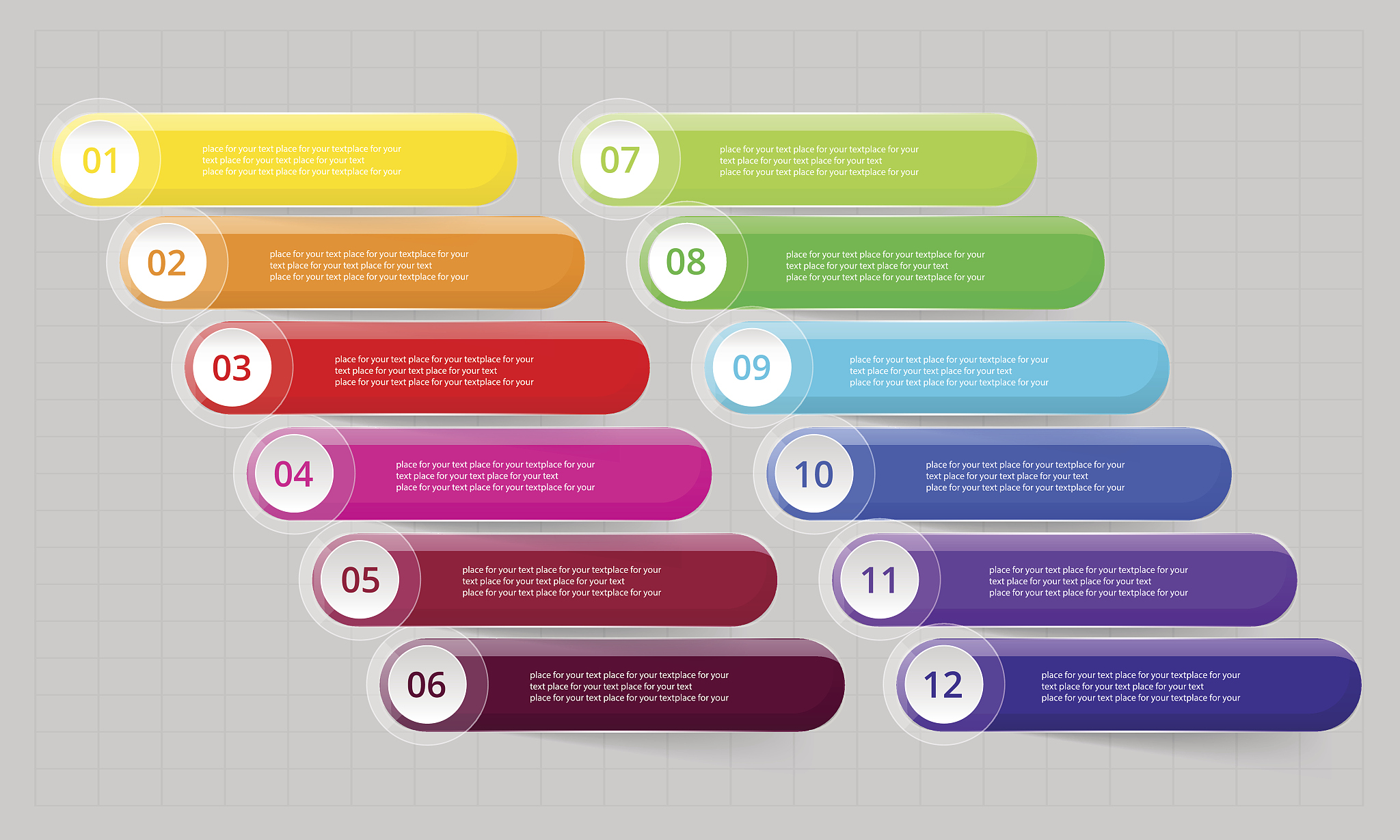 vector lines arrows infographic.
