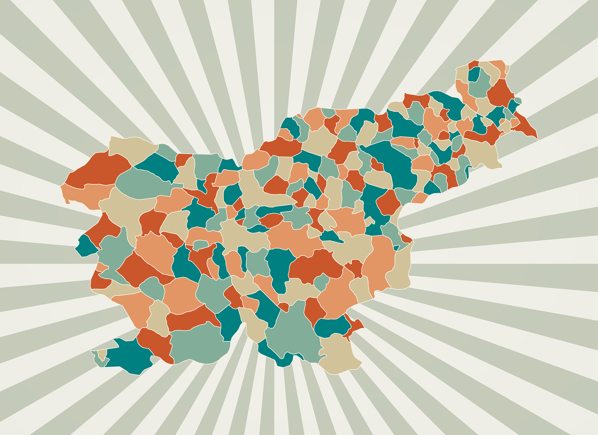 slovenia map.