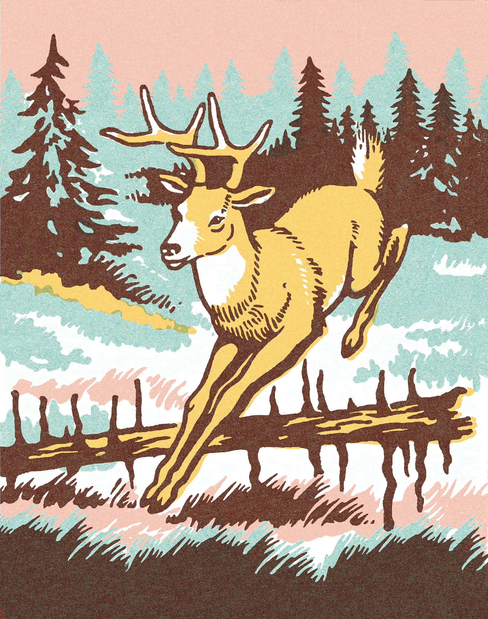 七岔犄角的公鹿：童话故事，寻找自我价值