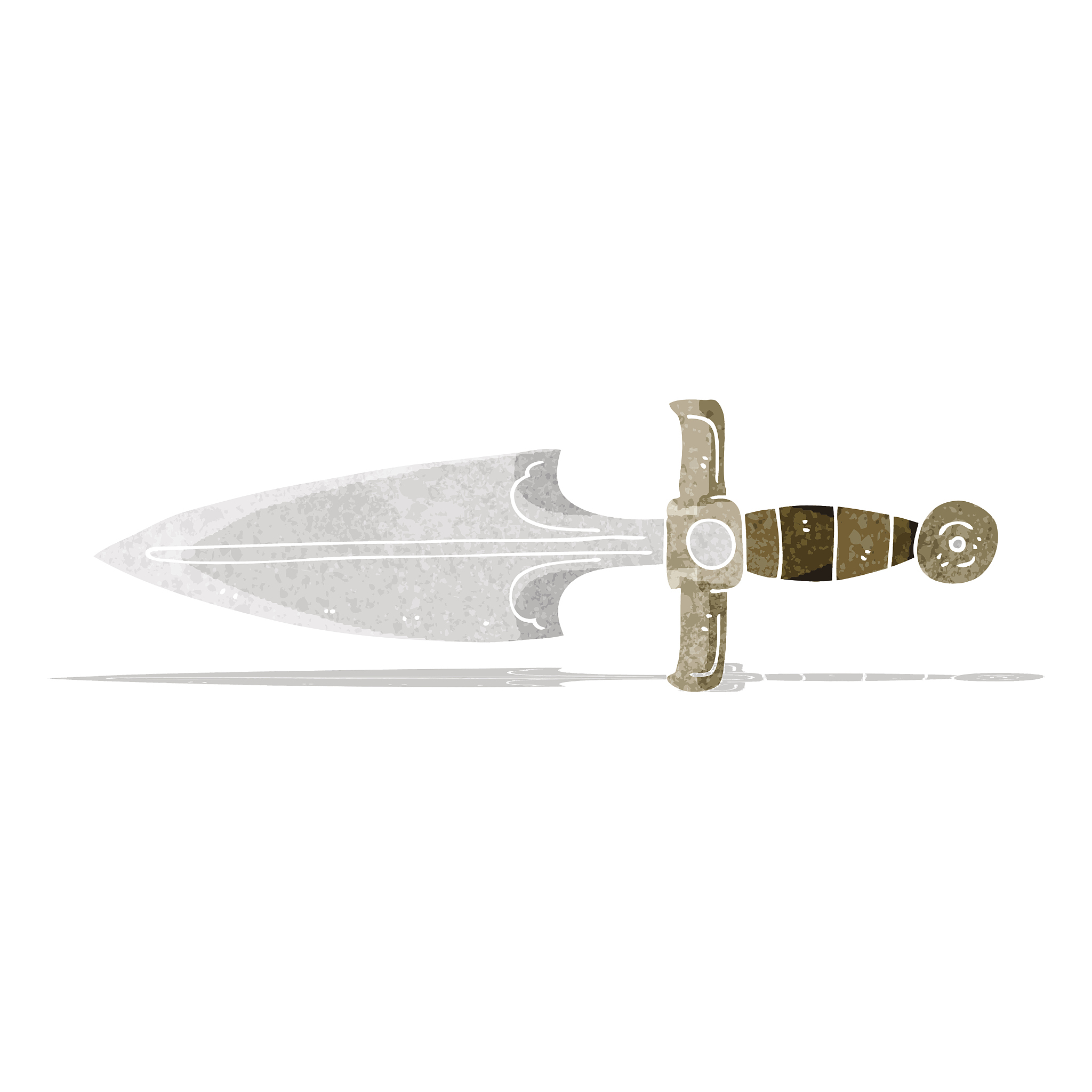cartoon dagger