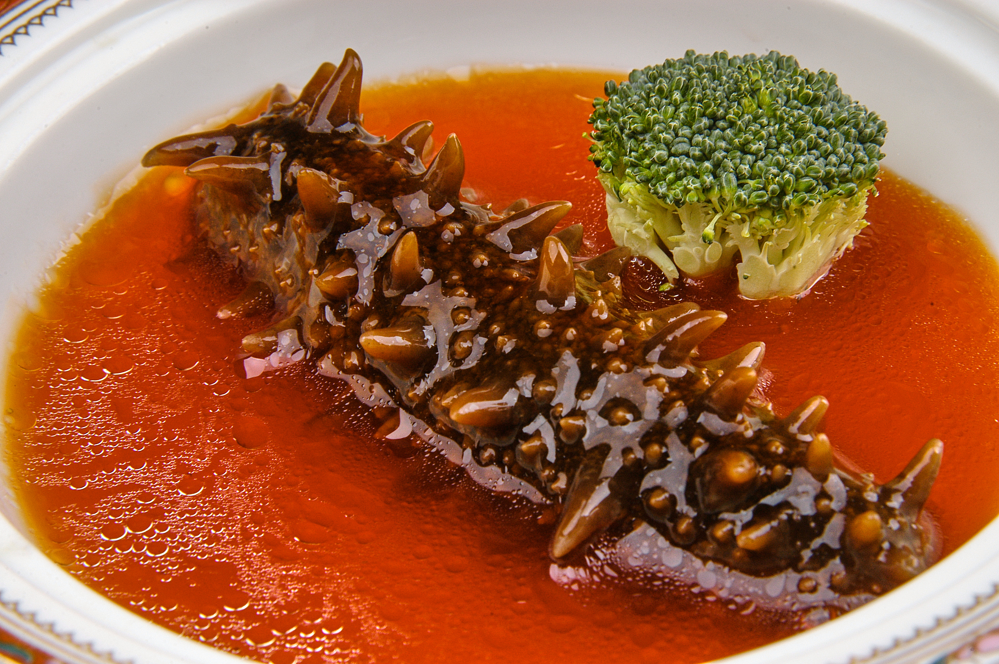 请600字博客文章主题是：海参汤的做法