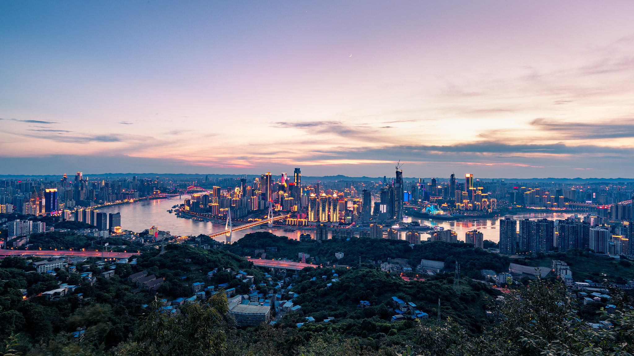 重庆全景图