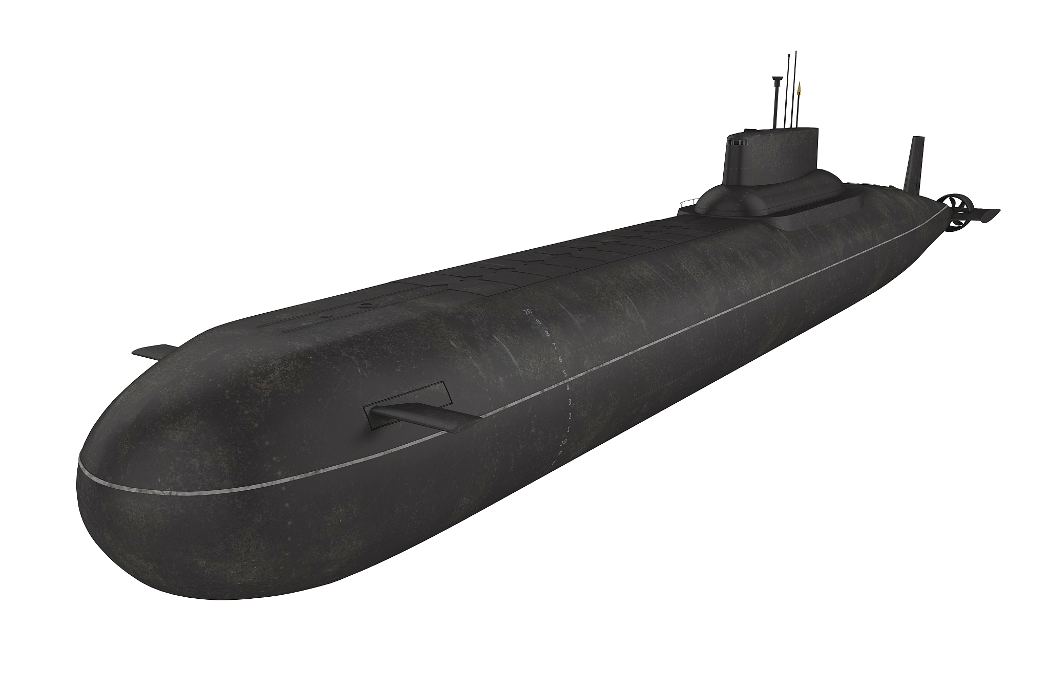 submarine isolated