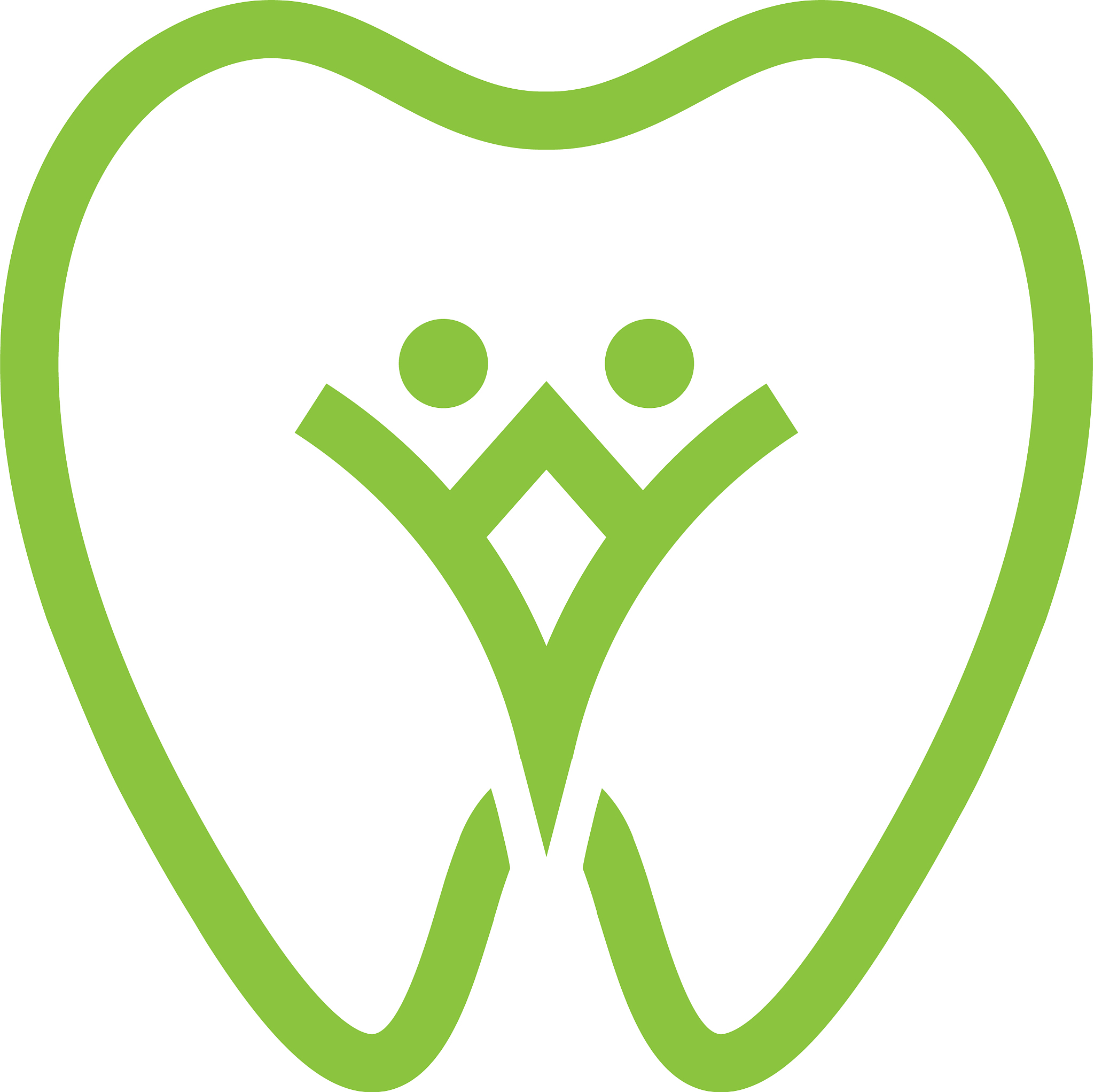people dental logo template